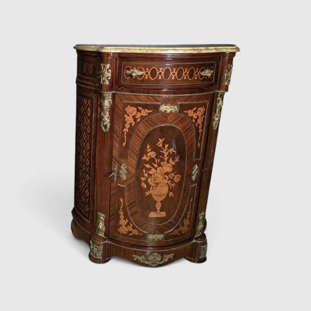 Credenza - Wood, Marble, Bronze
