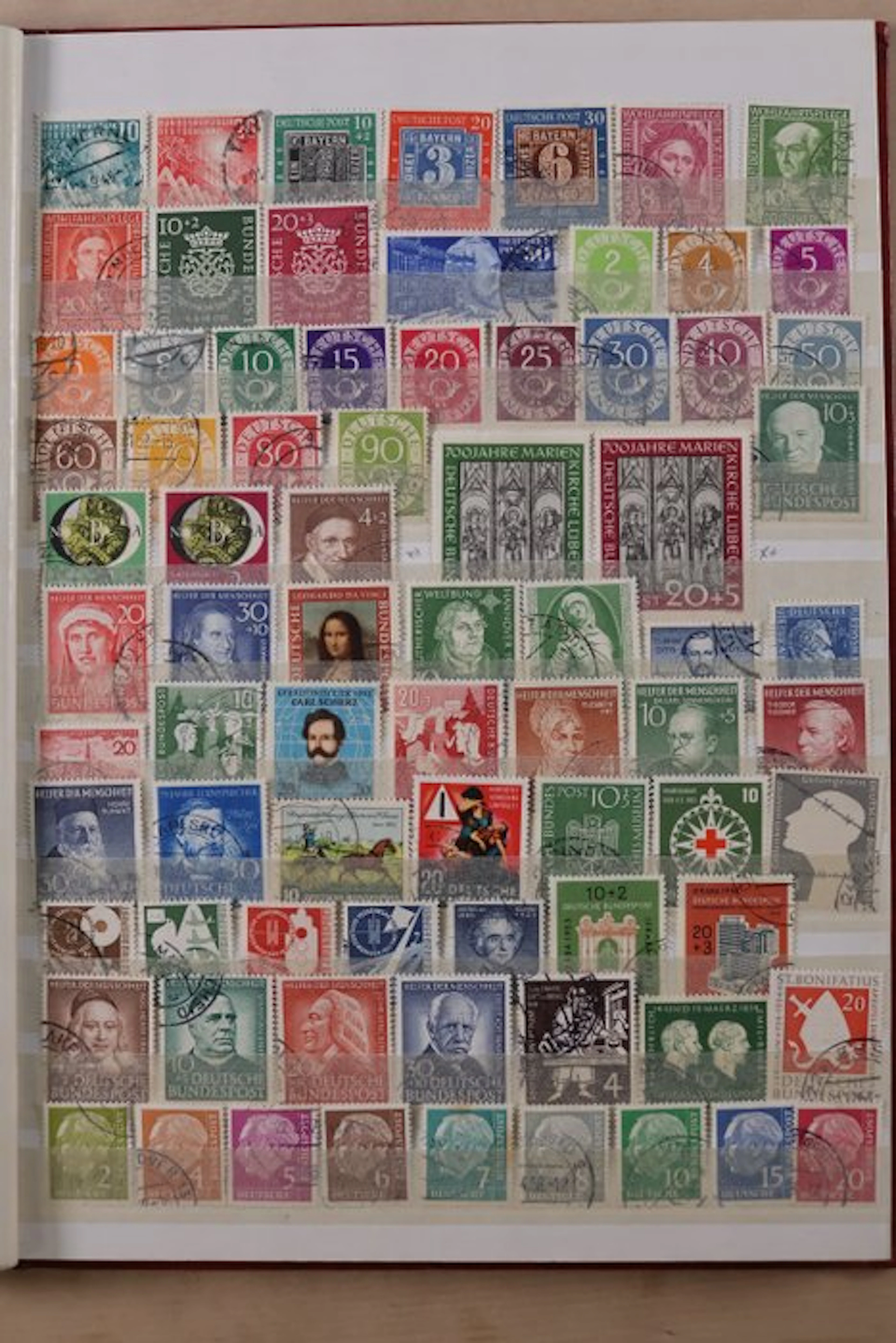 Germany, Federal Republic 1949/1950 - Complete collection...