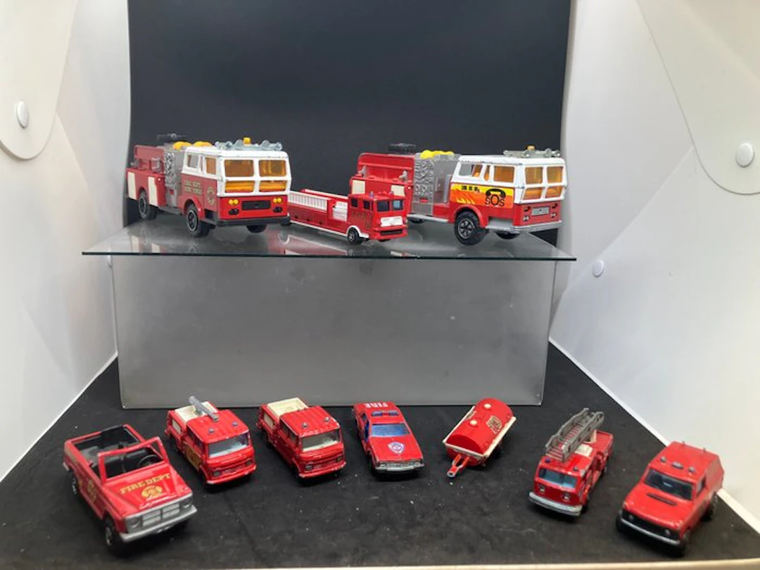 Majorette 1:64 - Model car (10) - Véhicules de pompiers Majorette ensemble