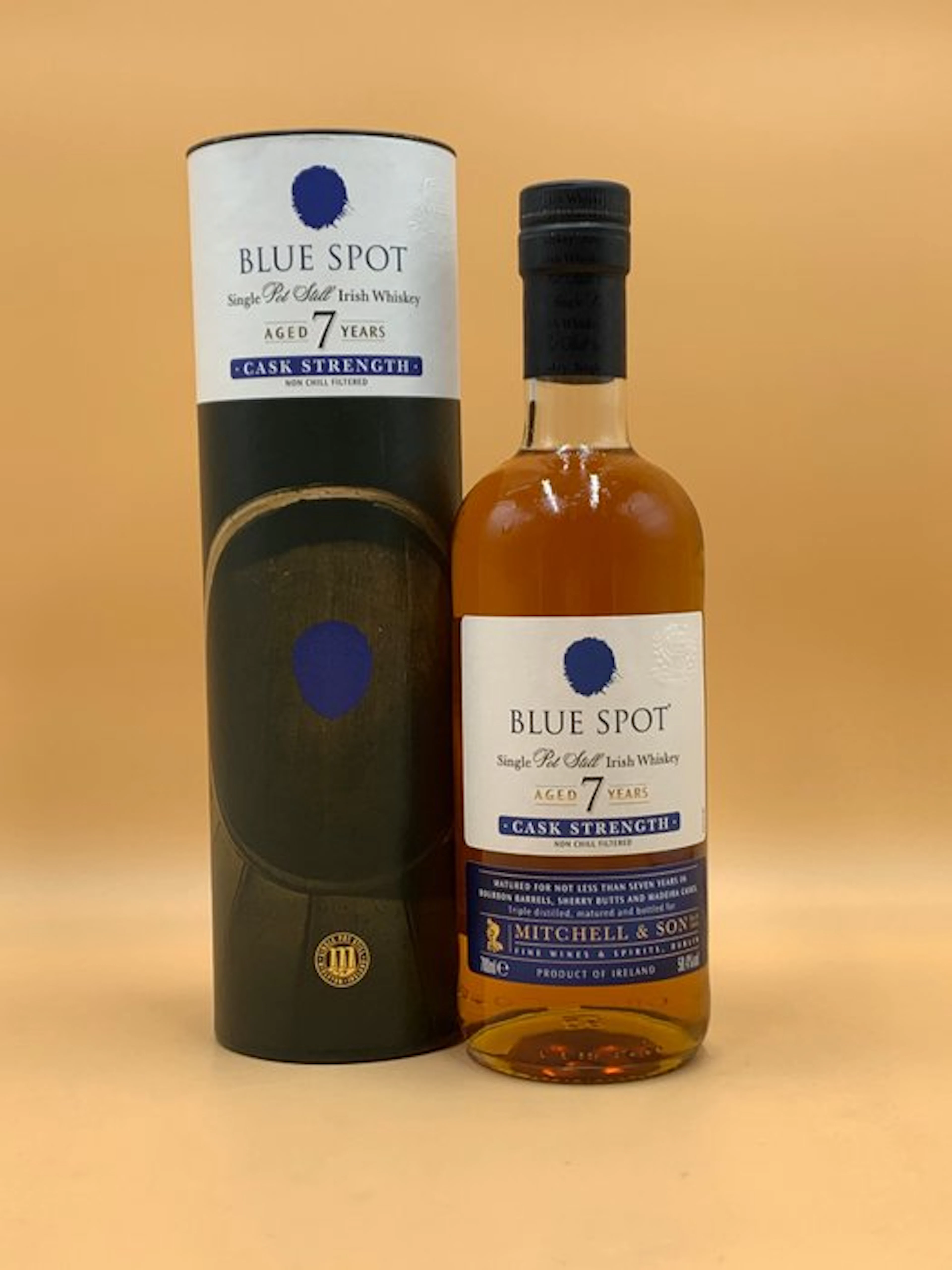 Blue Spot 7 years old Cask Strength - 70cl