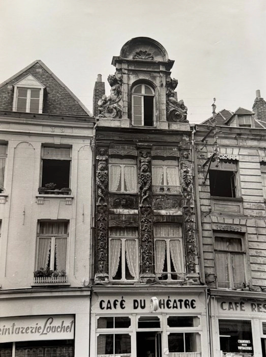 René-Jacques (1908–2003) - Café du Théâtre, circa 1960