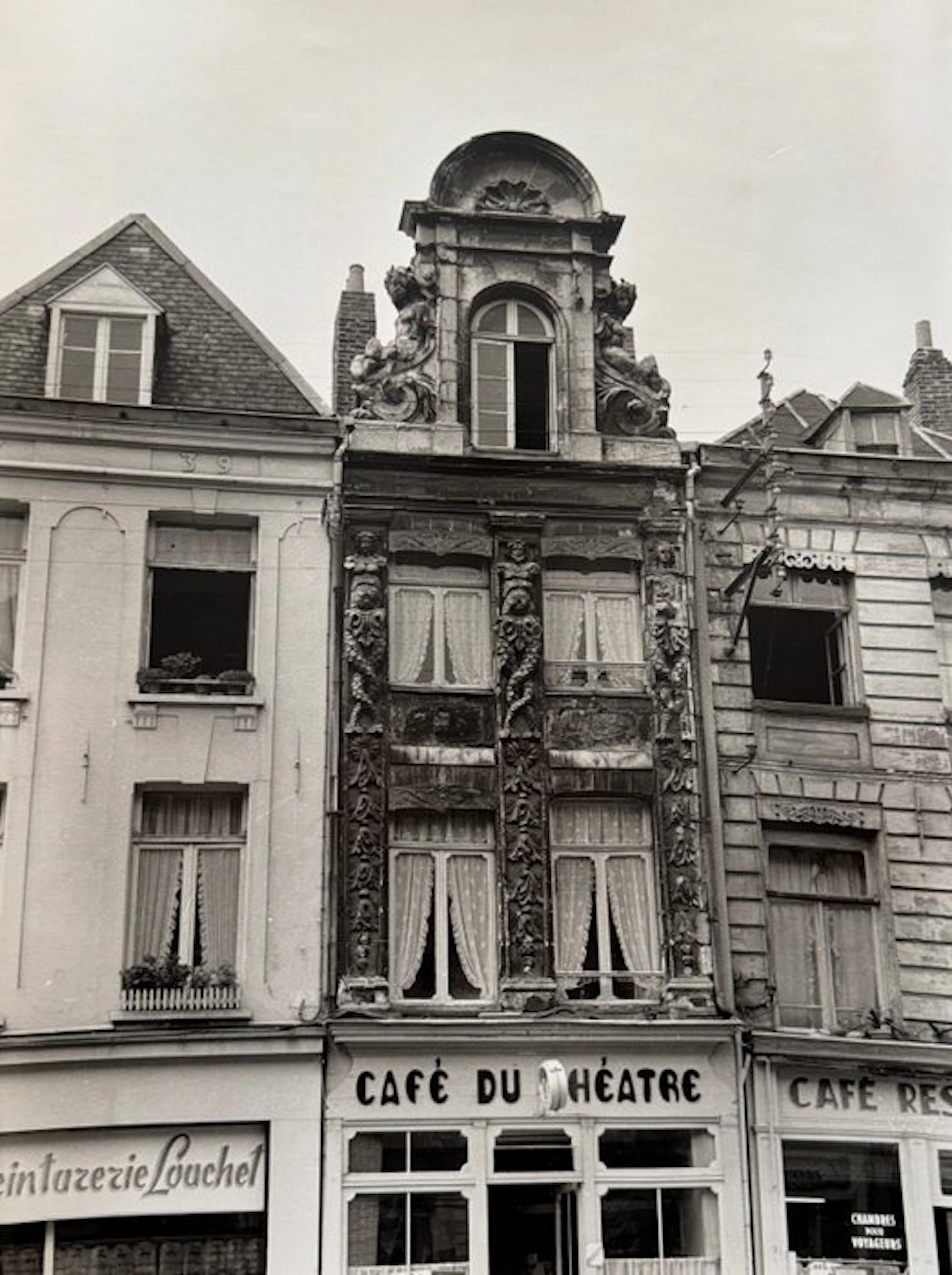 René-Jacques (1908–2003) - Café du Théâtre, circa 1960