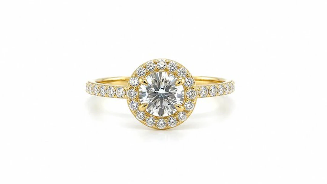 No reserve price - Ring - 14 kt
