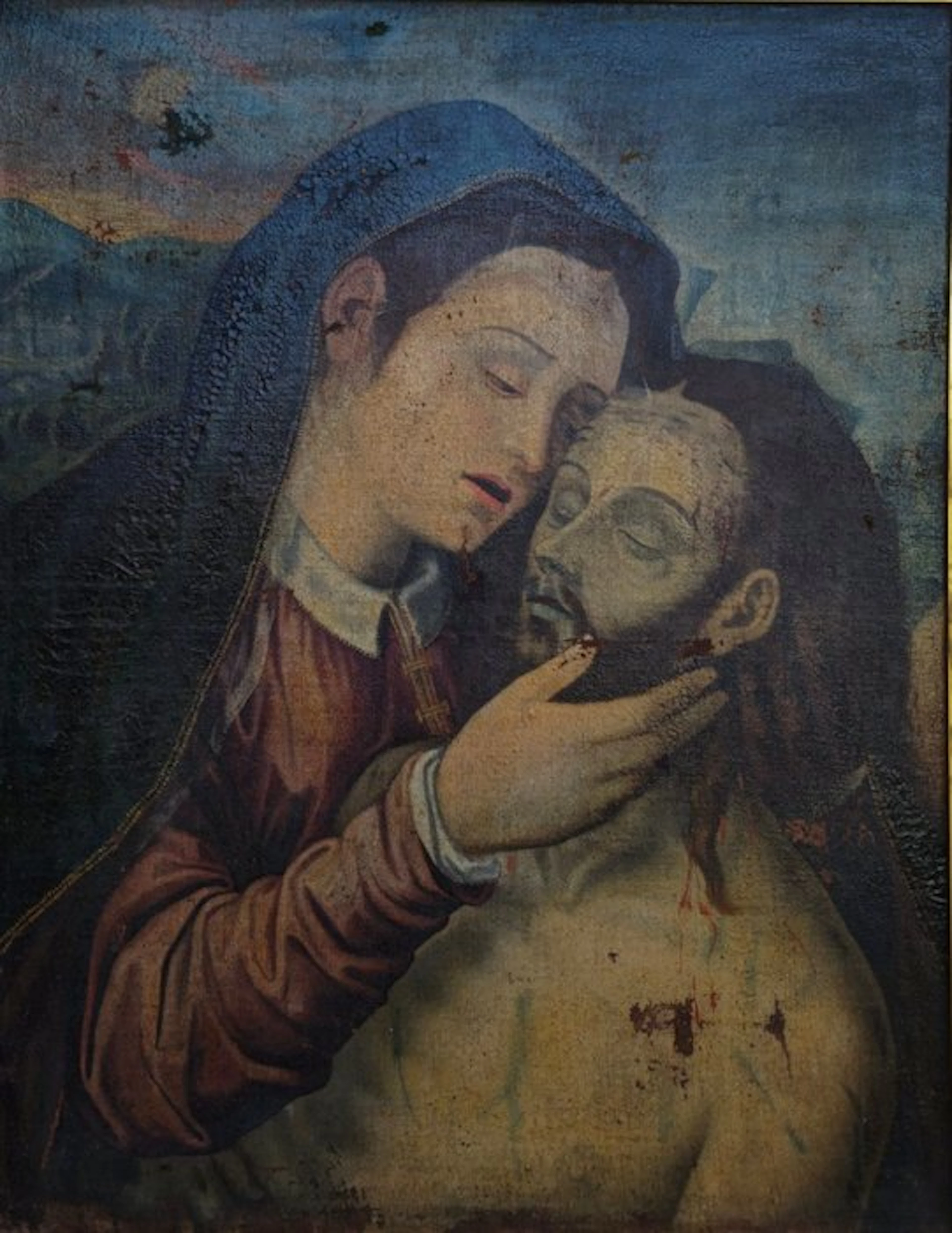 Italian school (XVI) - La Pietá