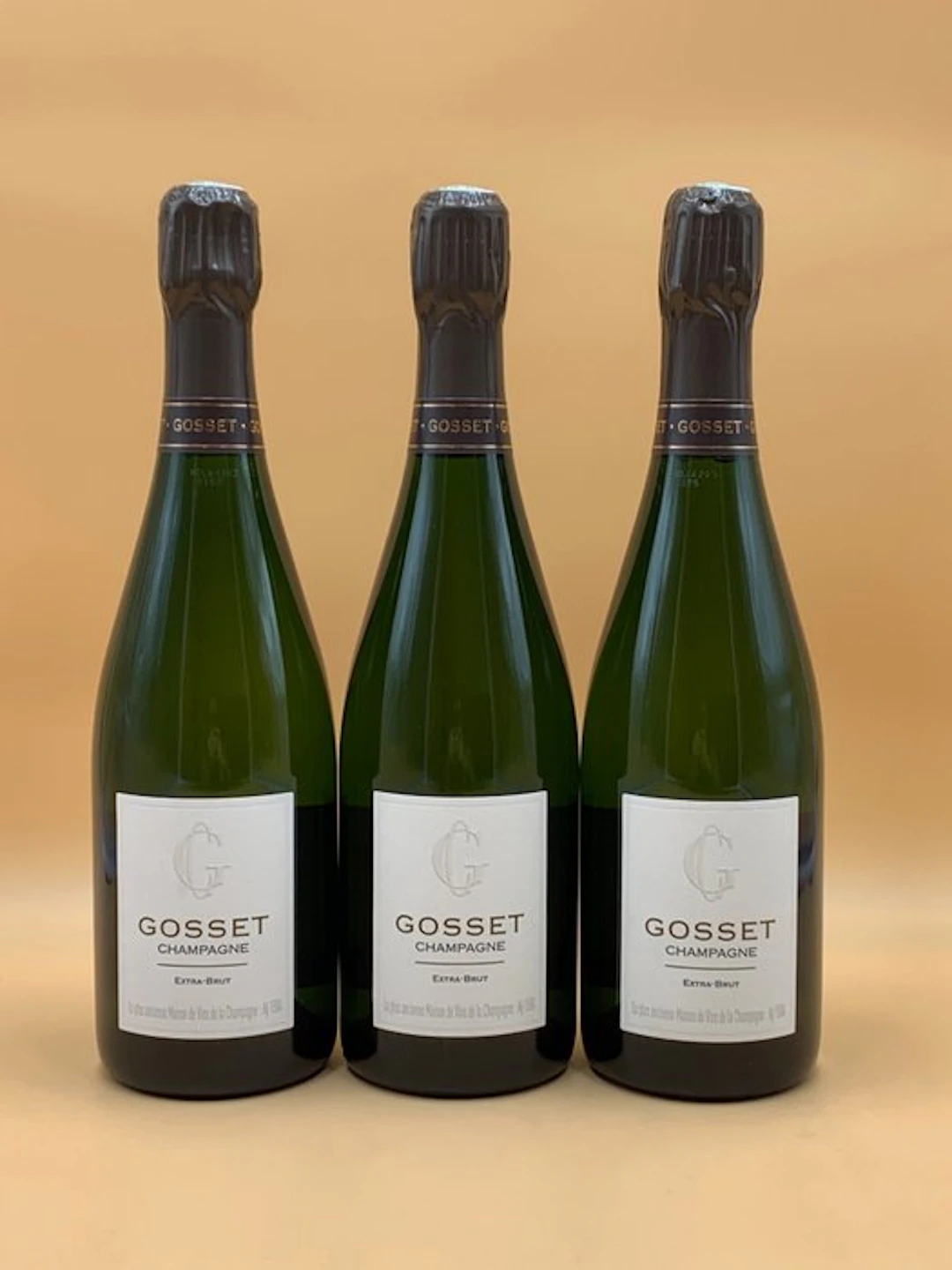 Gosset, Extra-Brut - Champagne - 3 Bottles (0.75L)