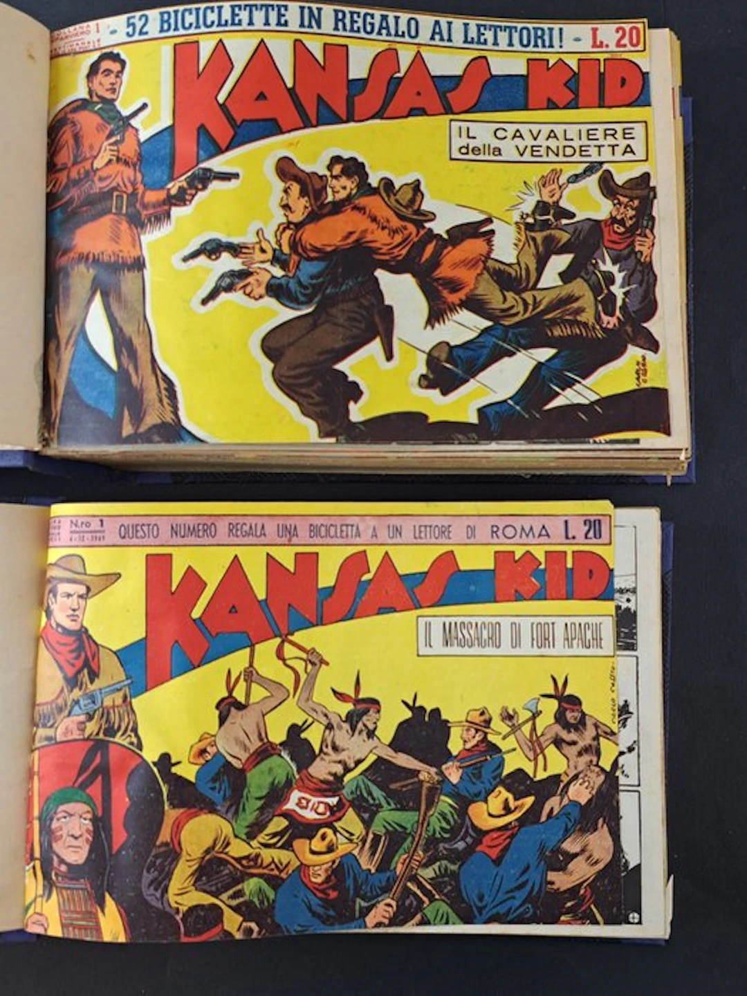 Kansas Kid Prima e Seconda Serie Complete - 153 Comic...