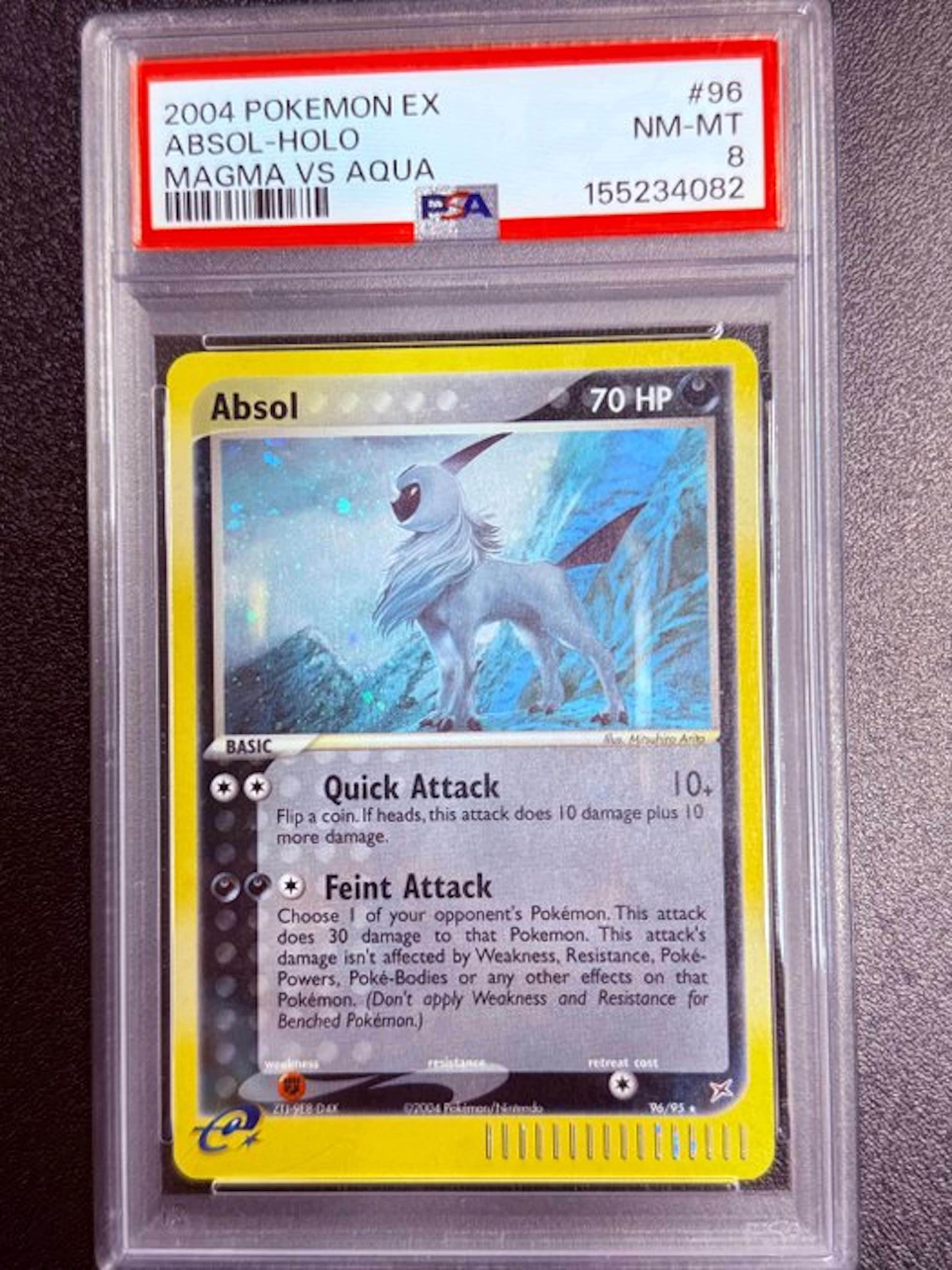 Pokémon - 1 Graded card - absoll Foil, Promo card - PSA 9 - EX