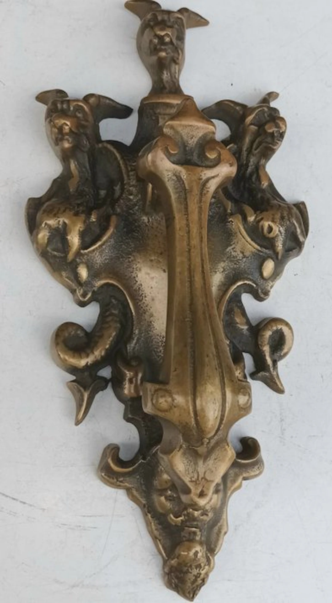 Door knocker - 1930-1940 - Bronze Door Knocker