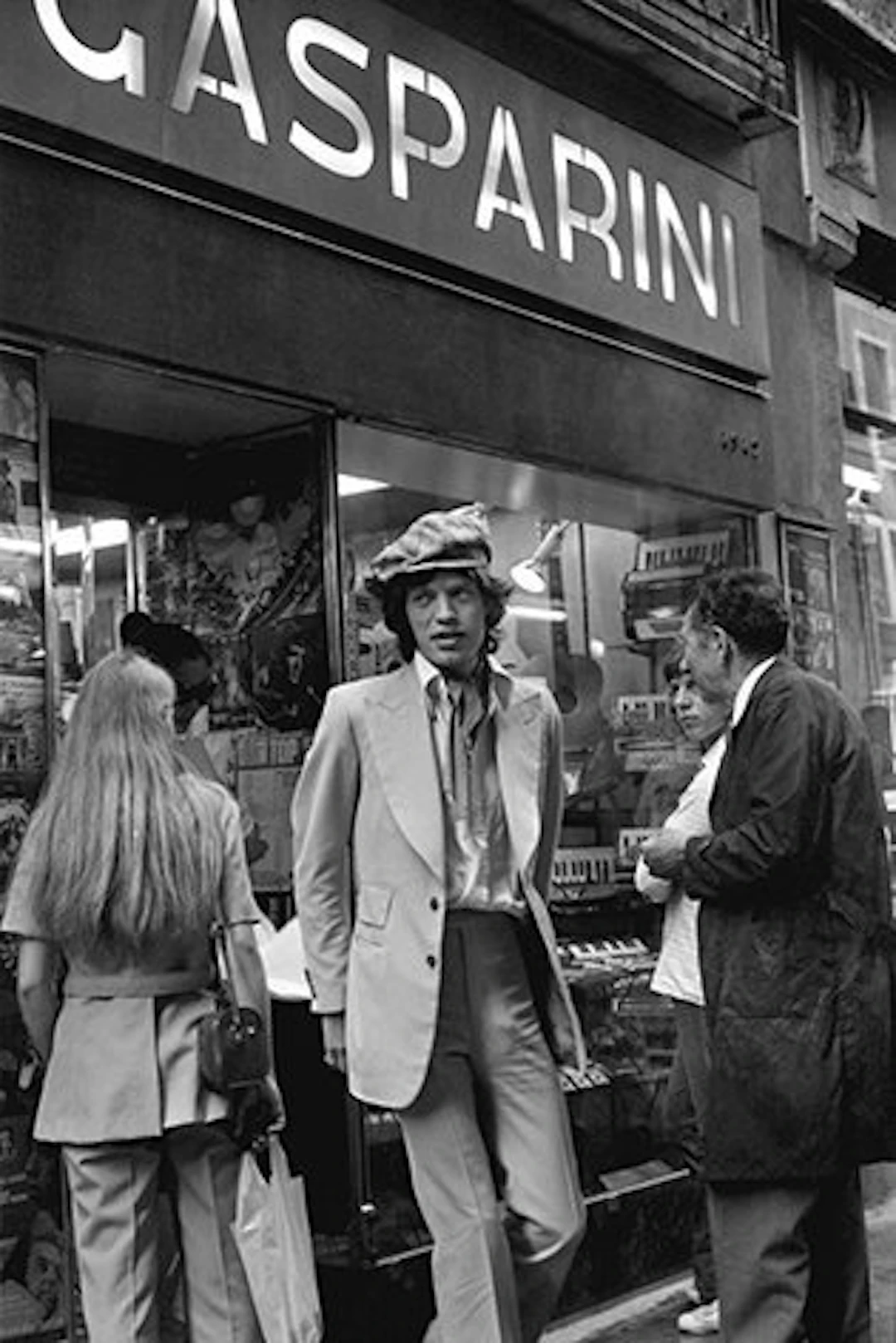 Camerapohoto Epoche/Vittorio Pavan - 59-Mick Jagger e Bianca-Venezia 1971