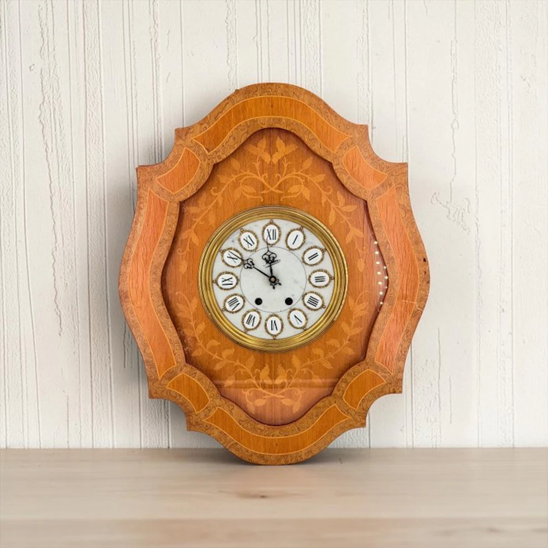 Clock Napoleon III Wood, Ceramic - 1850-1900 - Bull's Eye