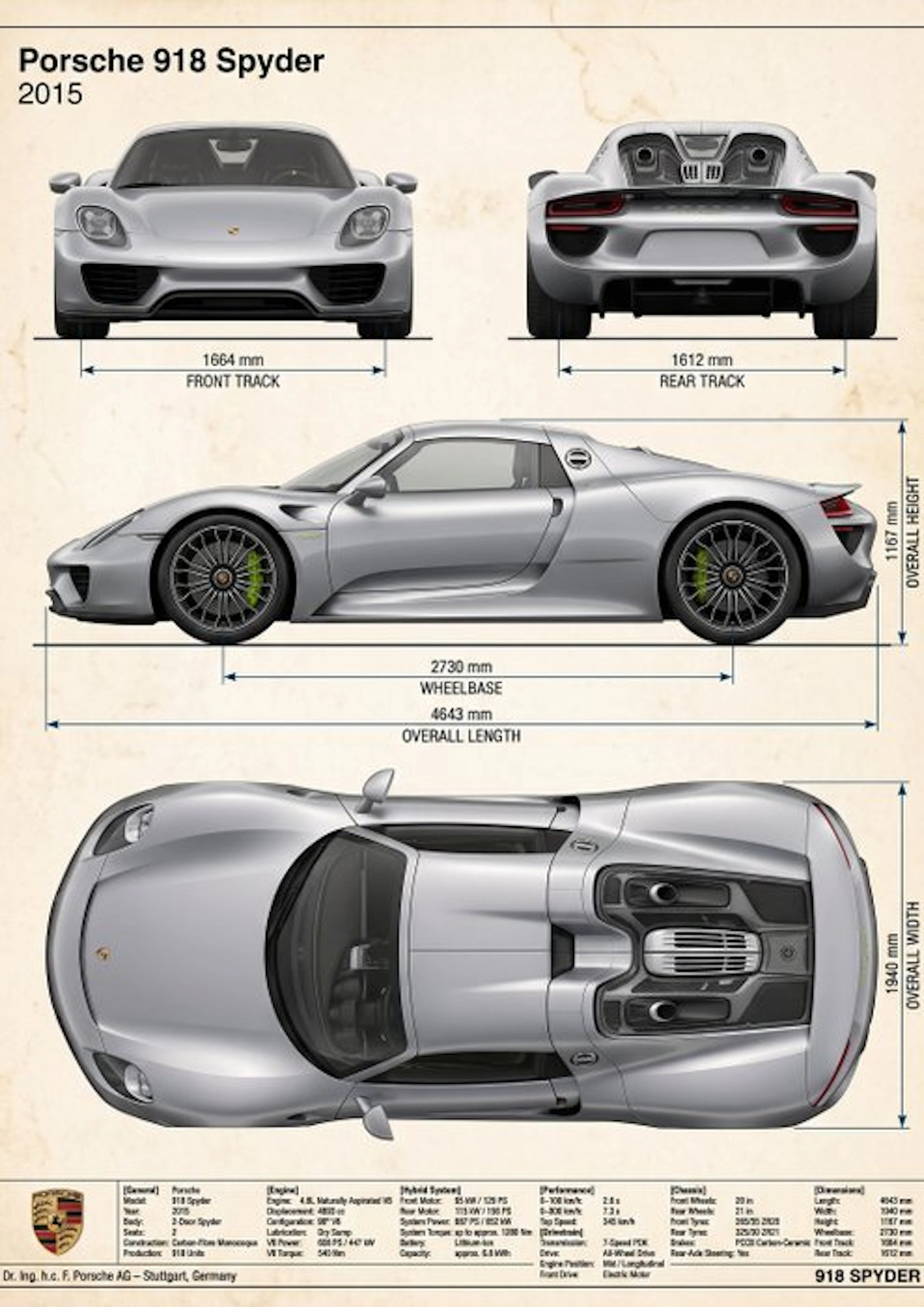 Shmidt.Art - Porsche - Porsche 918 Spyder - 2010s