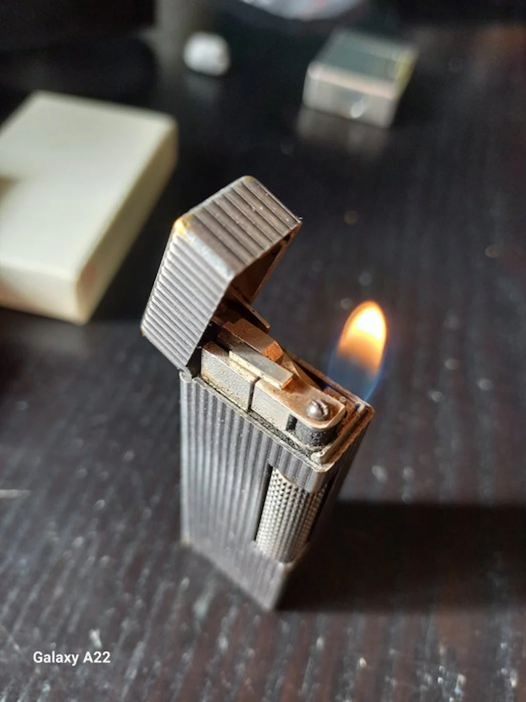 Dunhill - Rollagas - Lighter - Silver plated
