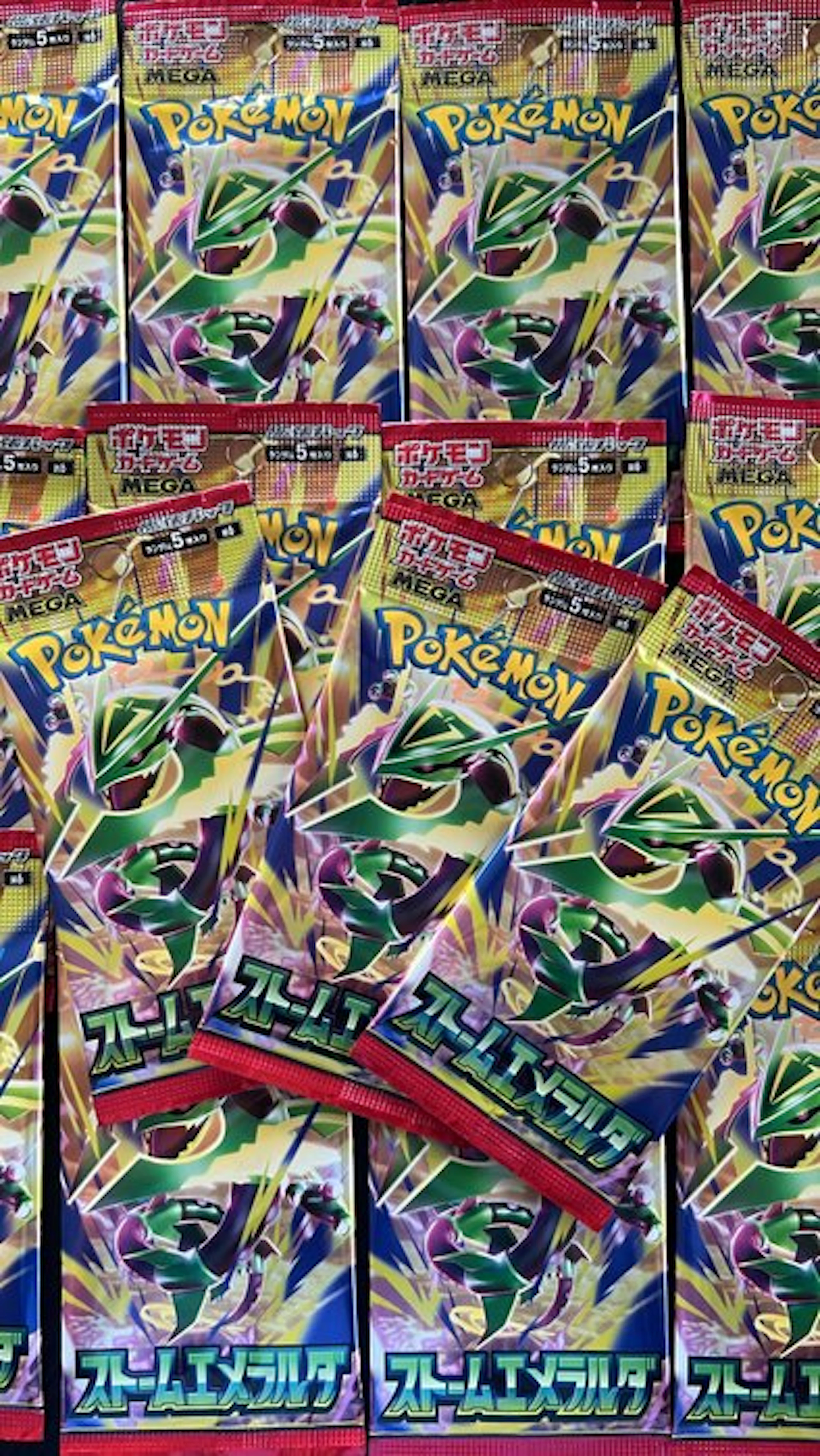 Pokémon - 25 Booster pack - Storm Emeralda (m6) - Various sets
