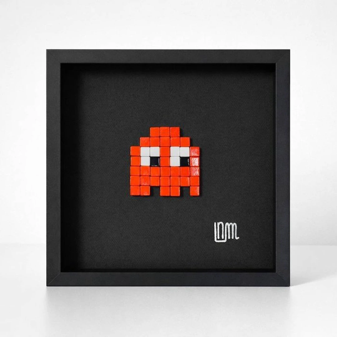 nLm - Pac-Man Red (Ghost) • Mosaic