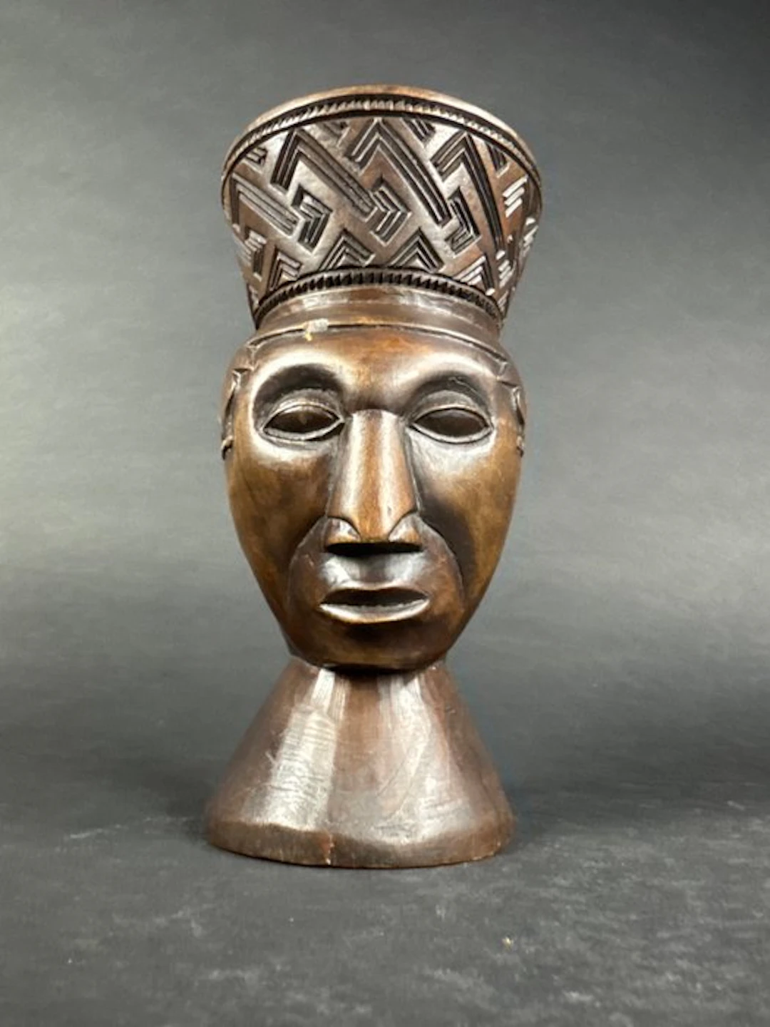 palmwijn beker - Sculpture - Shoowa-Kuba - Congo