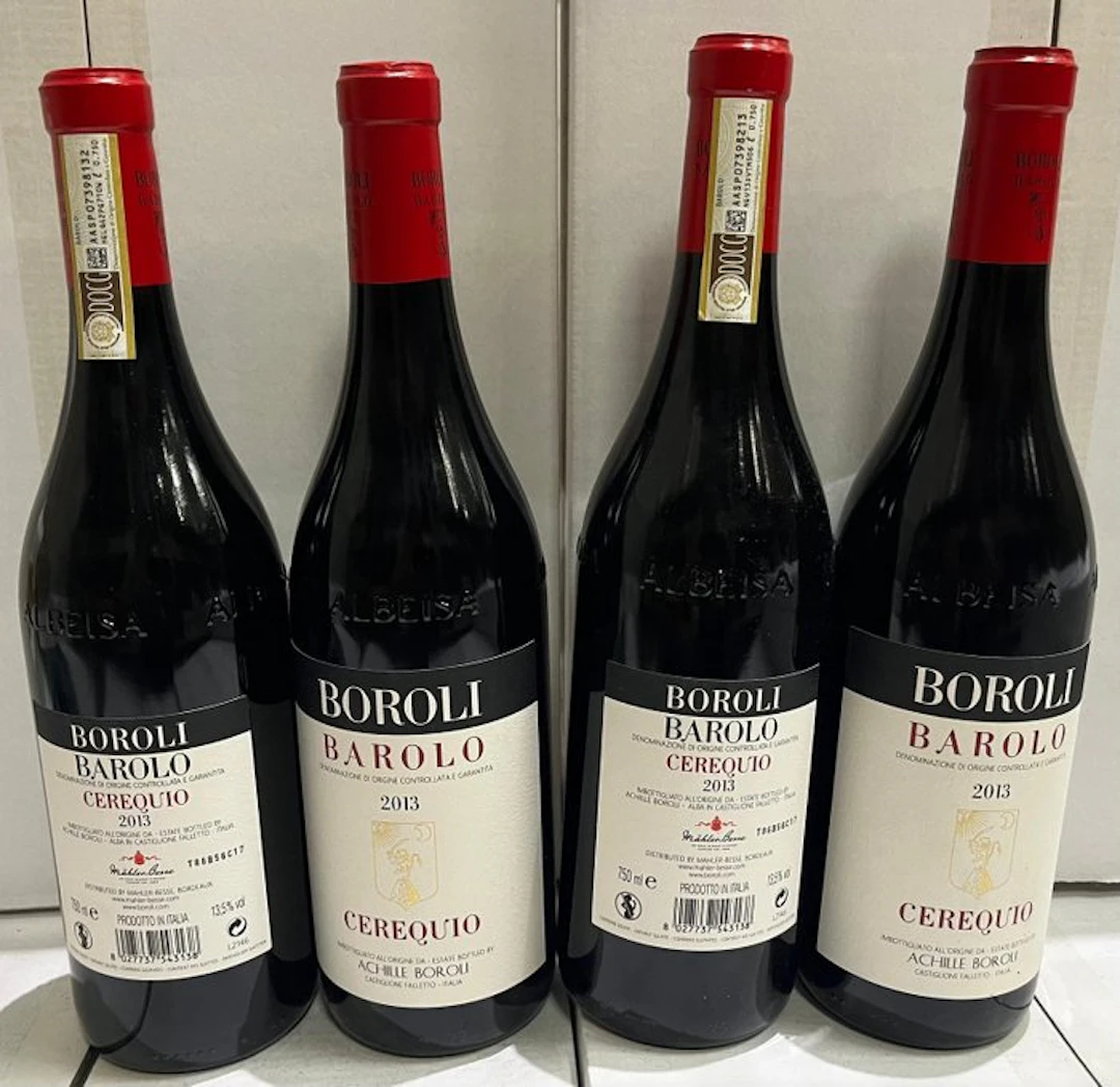 2013 Achille Boroli, Cerequio - Barolo - 4 Bottles (0.75L)