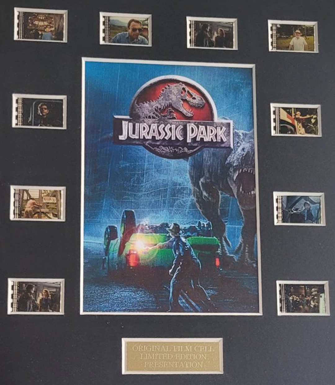 Jurassic Park - Framed Film Cell Display with COA
