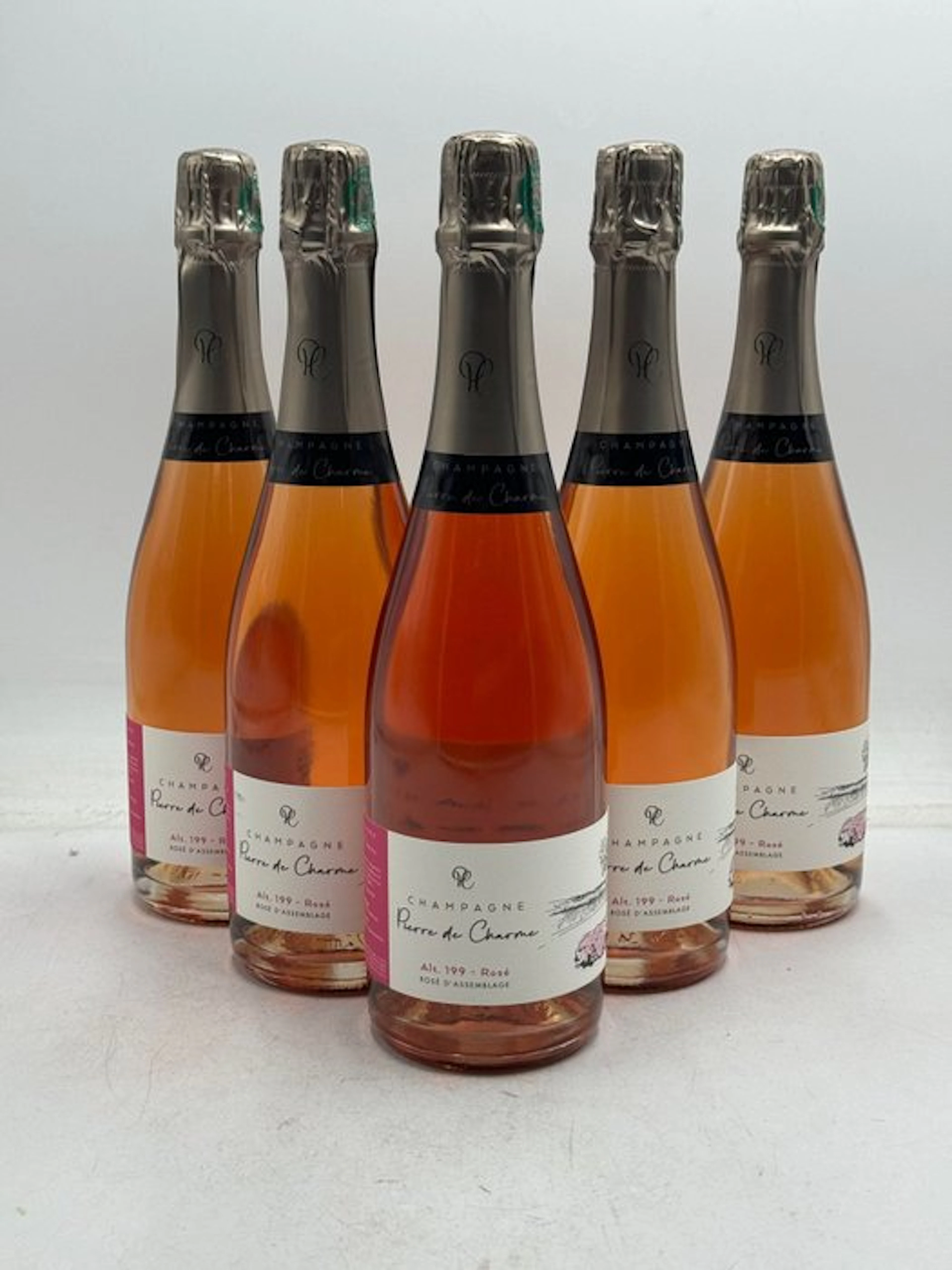 Pierre de Charme Alt. 199 Rosé - Champagne Rosé - 6 Bottle (0.75L)