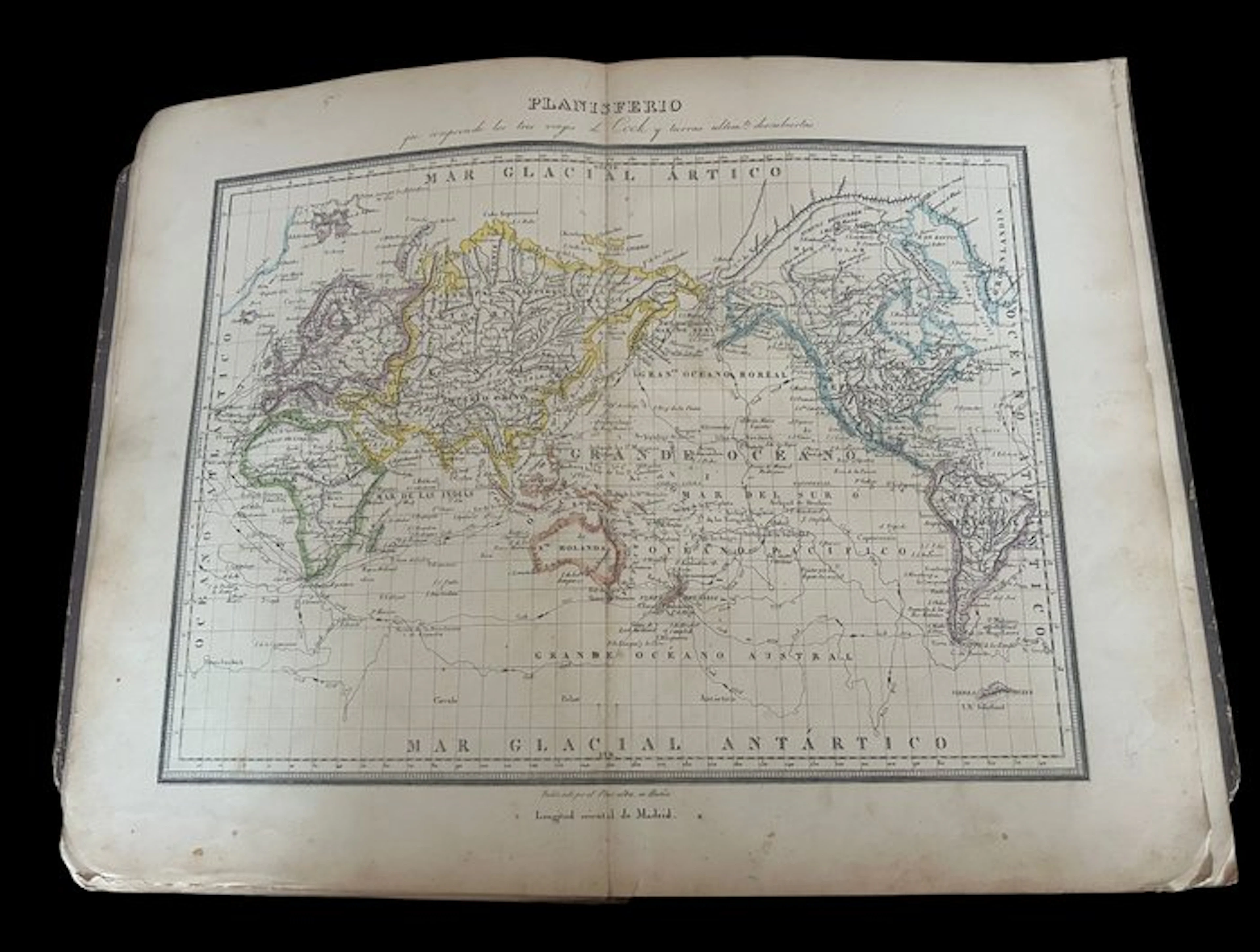 Los Héroes y Maravillas del Mundo - Colección de mapas...