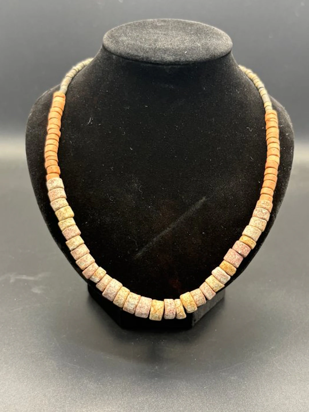 Ancient Egyptian Terracotta Beaded necklace. - 45 cm (No reserve price)