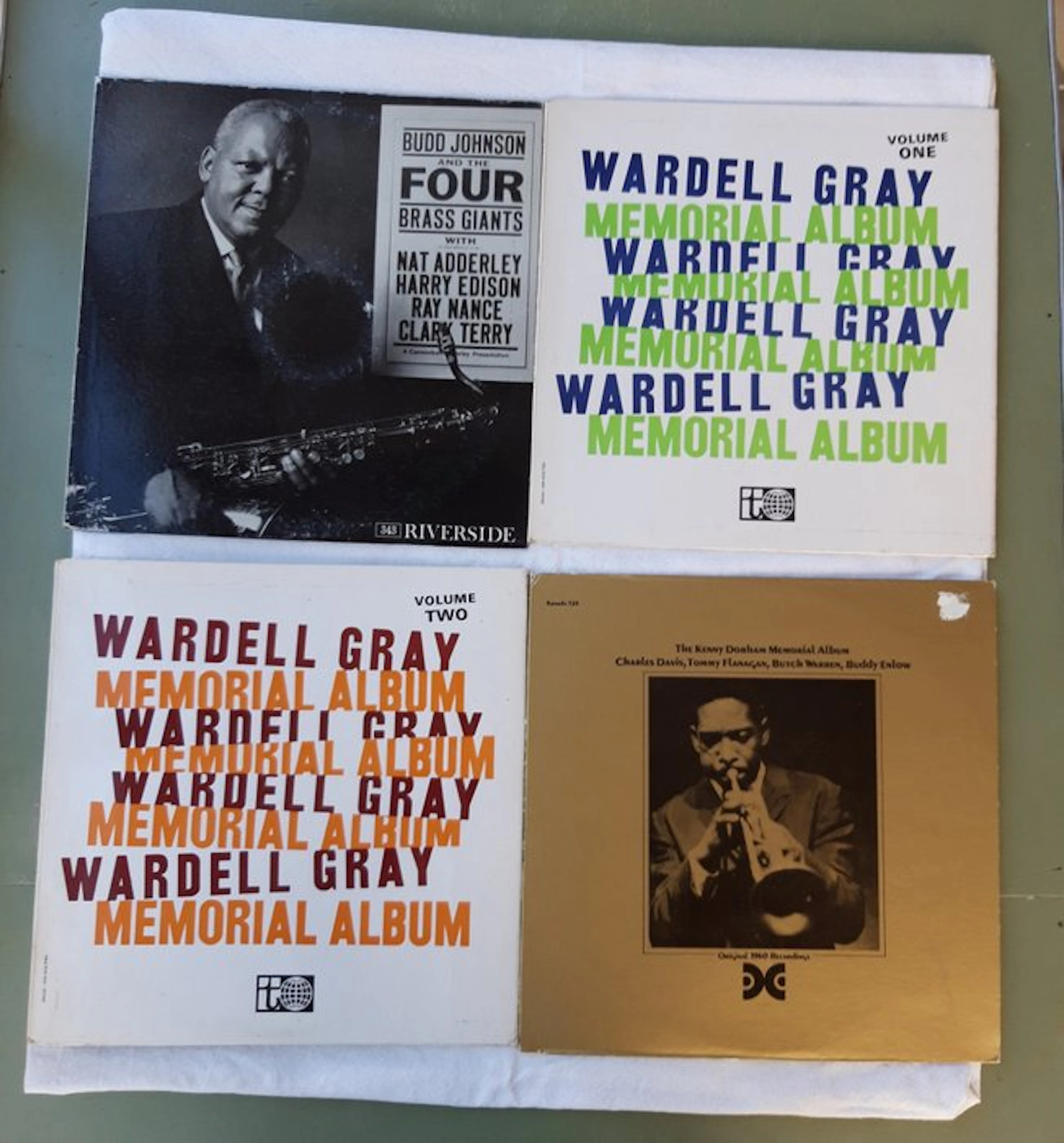 Budd Johnson / Kenny Dorham / Wardell Gray - 4x Albums...