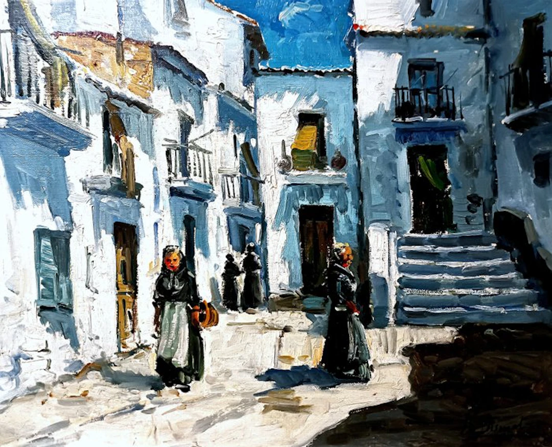 Albert Pascual (1951) - Calles de Ibiza