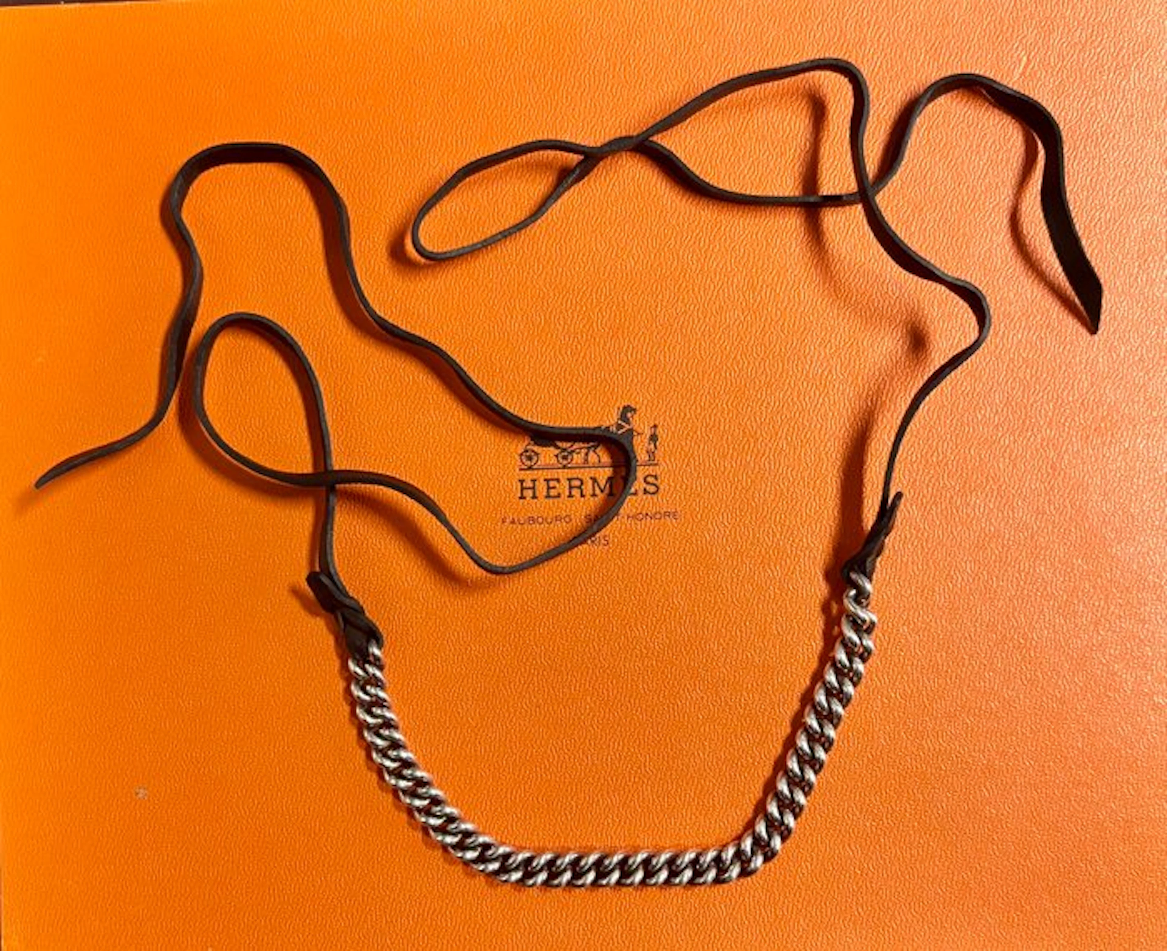 Hermès - Silver - Bracelet - Gourmette - Bracelet/Necklace