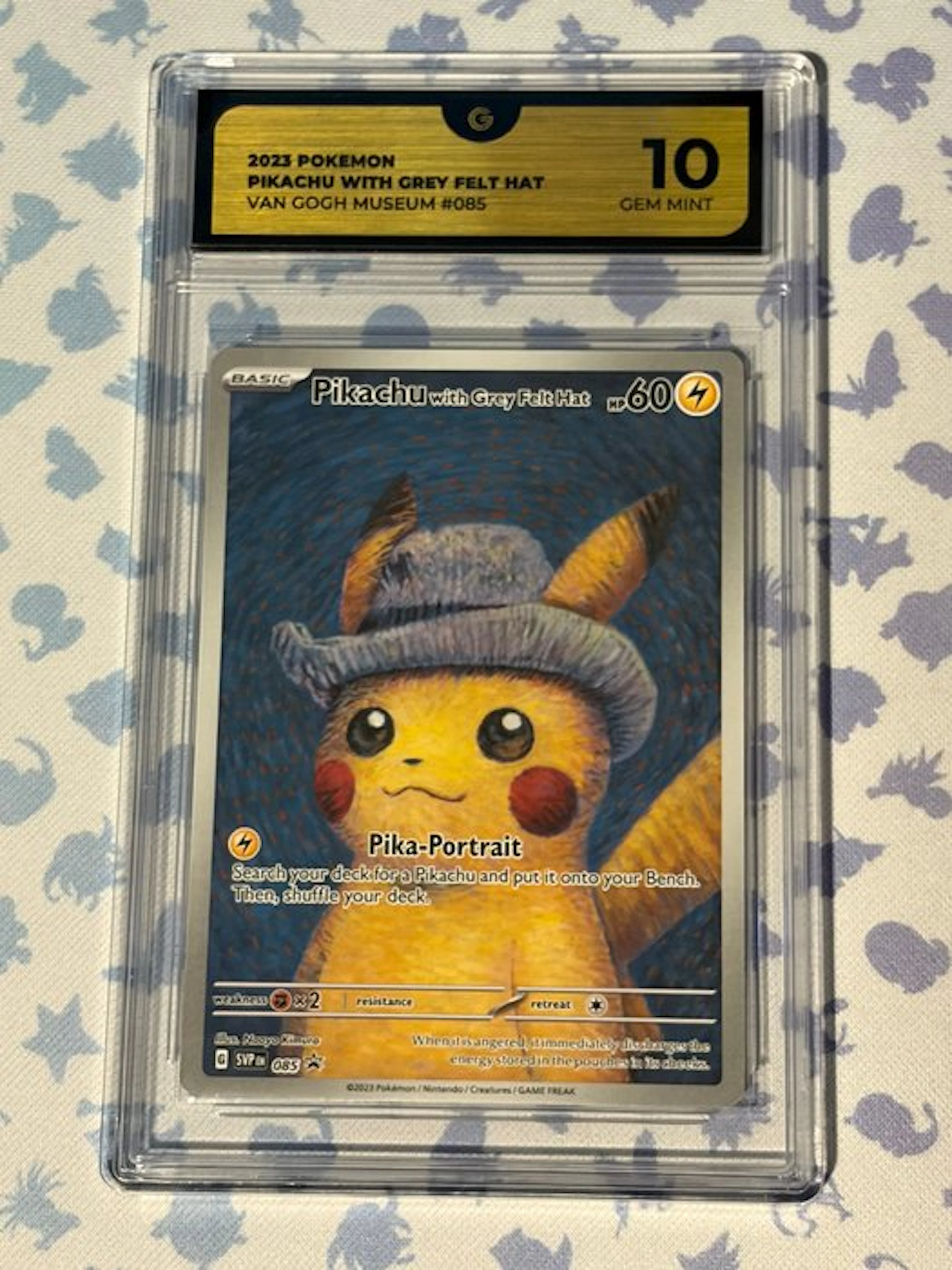 Pokémon - 1 Graded card - Pikachu