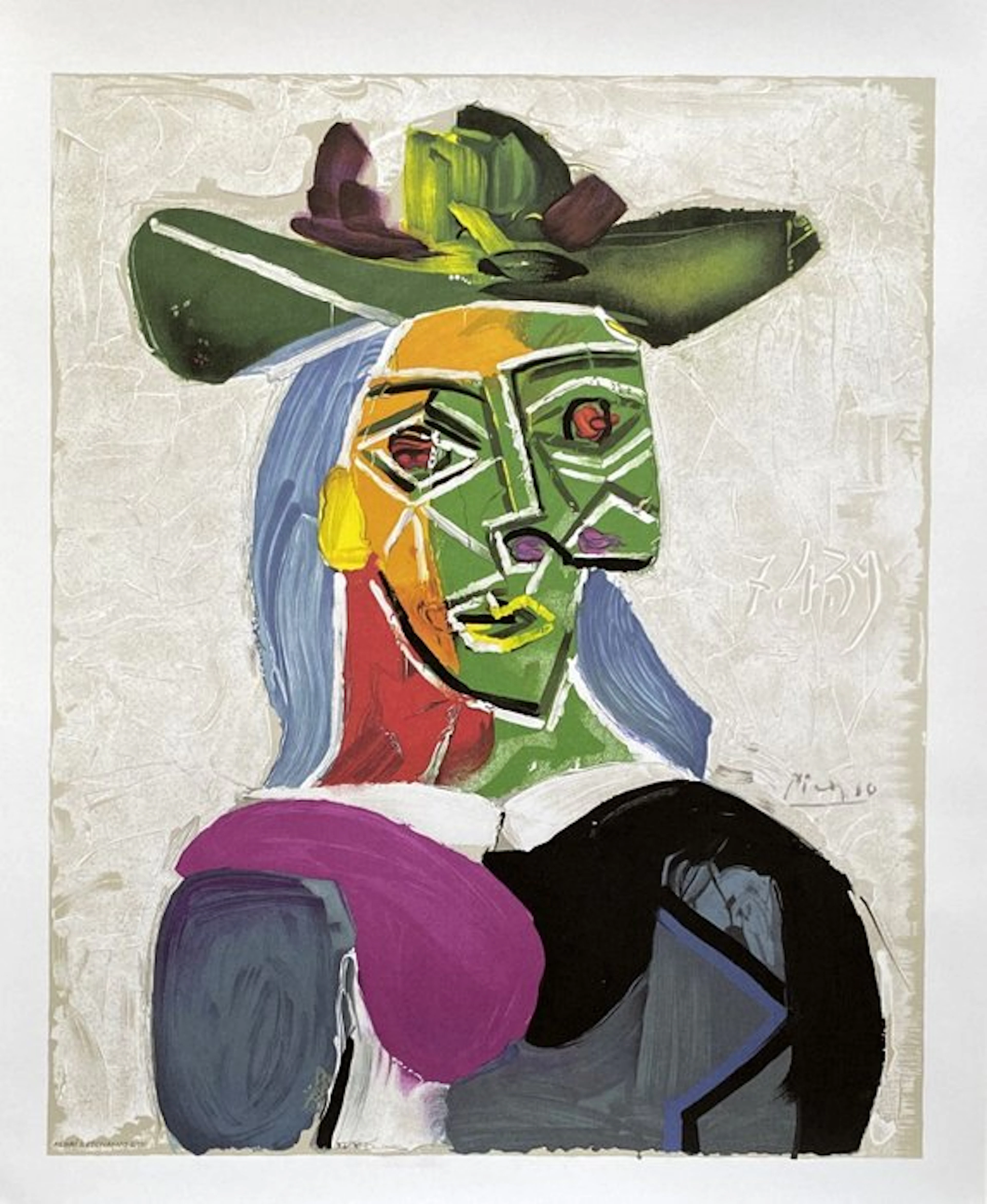Pablo Picasso (1881-1973) - Femme au chapeau (Dora Maar)