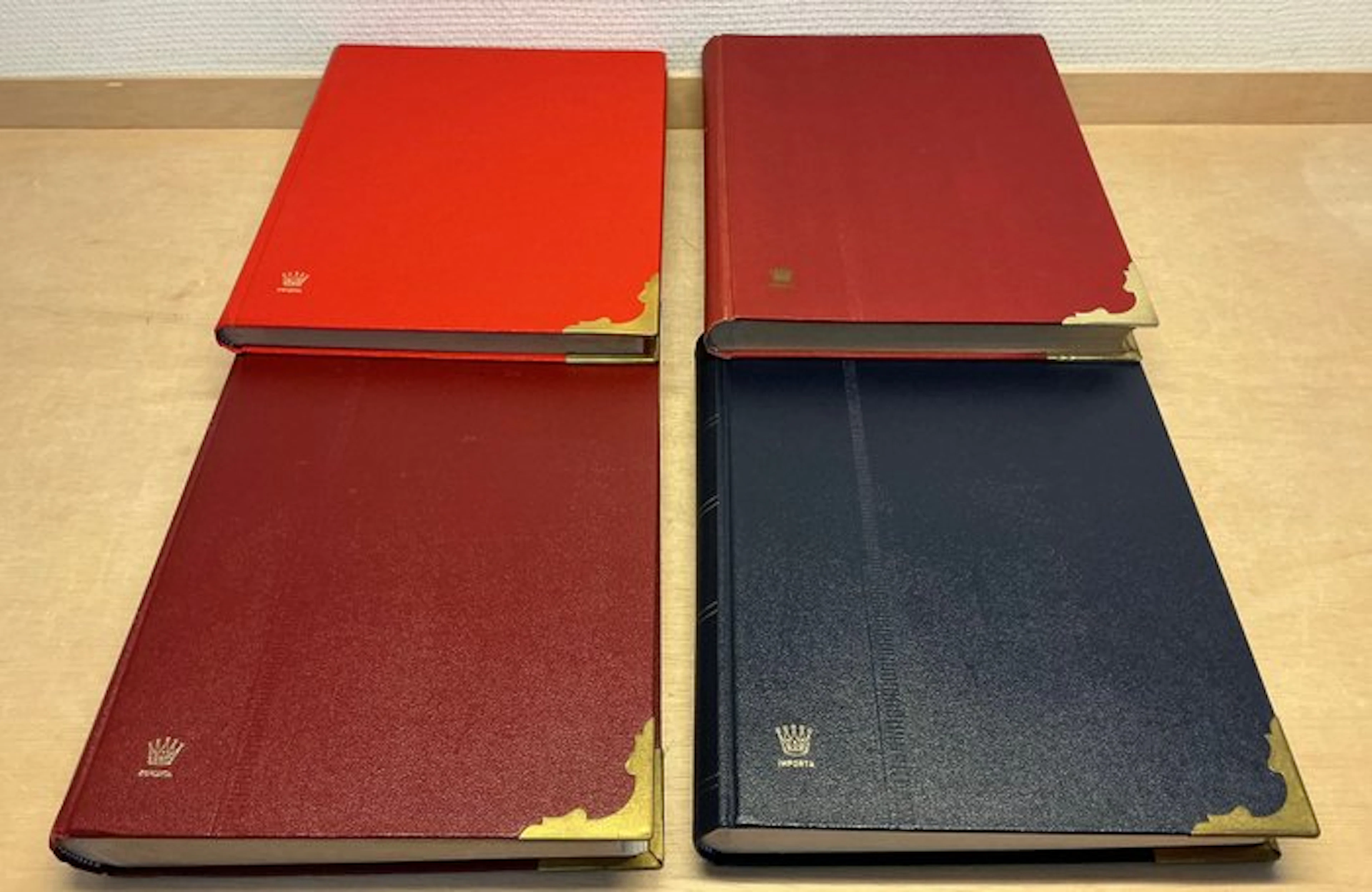 Netherlands - 4 heavy-duty Importa slip-in albums