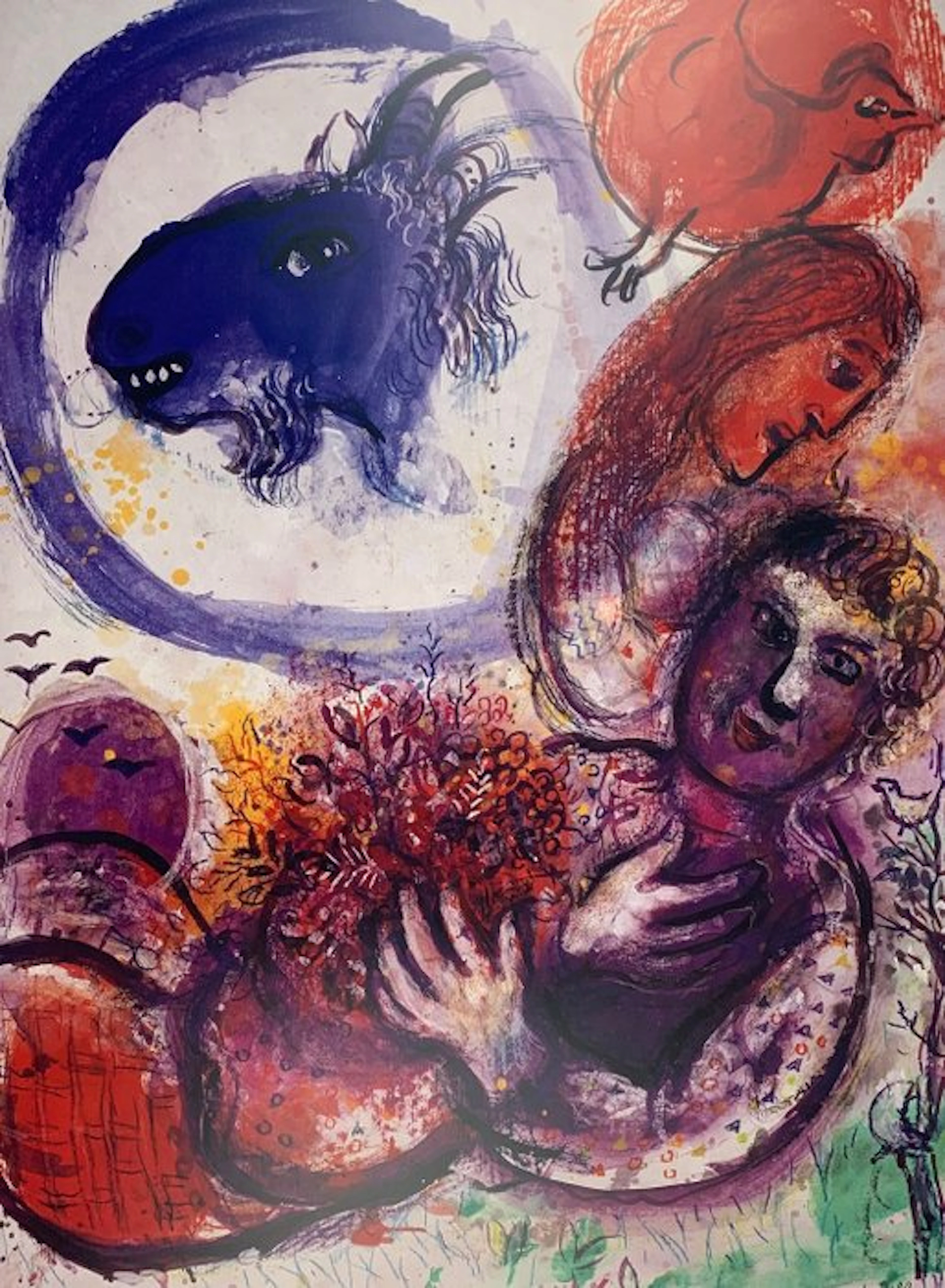 Marc Chagall (1887-1985) - The Blue Goat