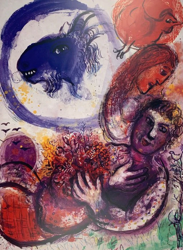 Marc Chagall (1887-1985) - The Blue Goat