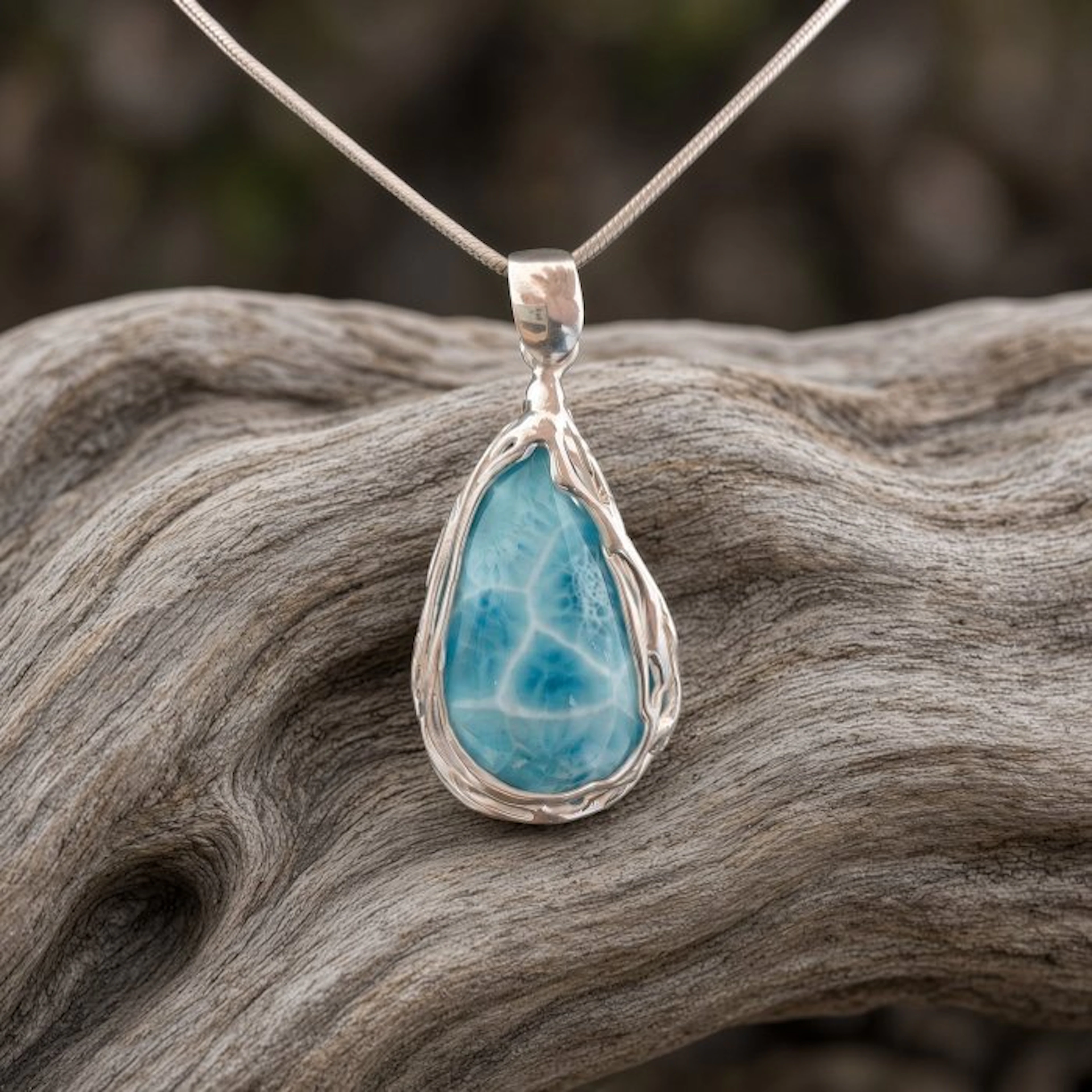 Natural larimar