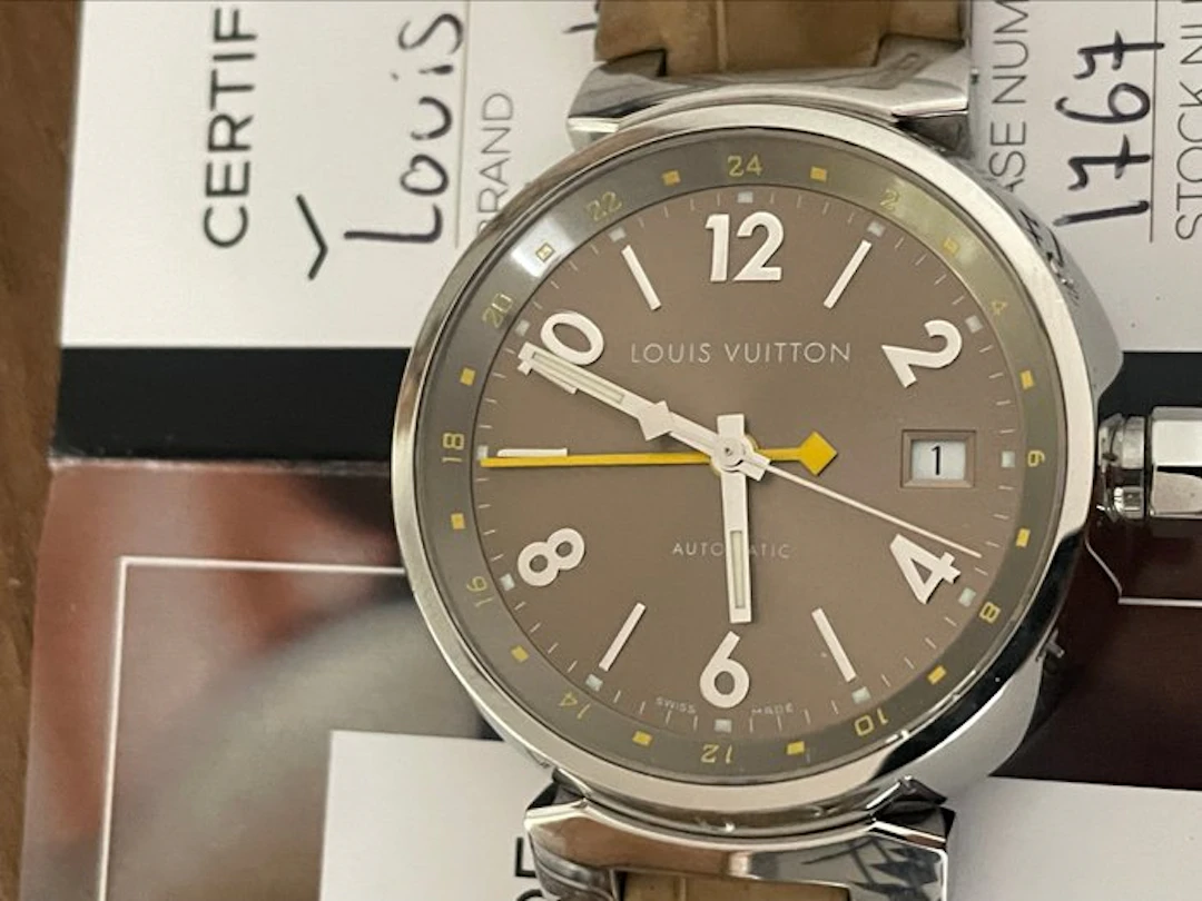 Louis Vuitton - Tambour GMT automatic - No reserve price - Q1132 - Men - 2000