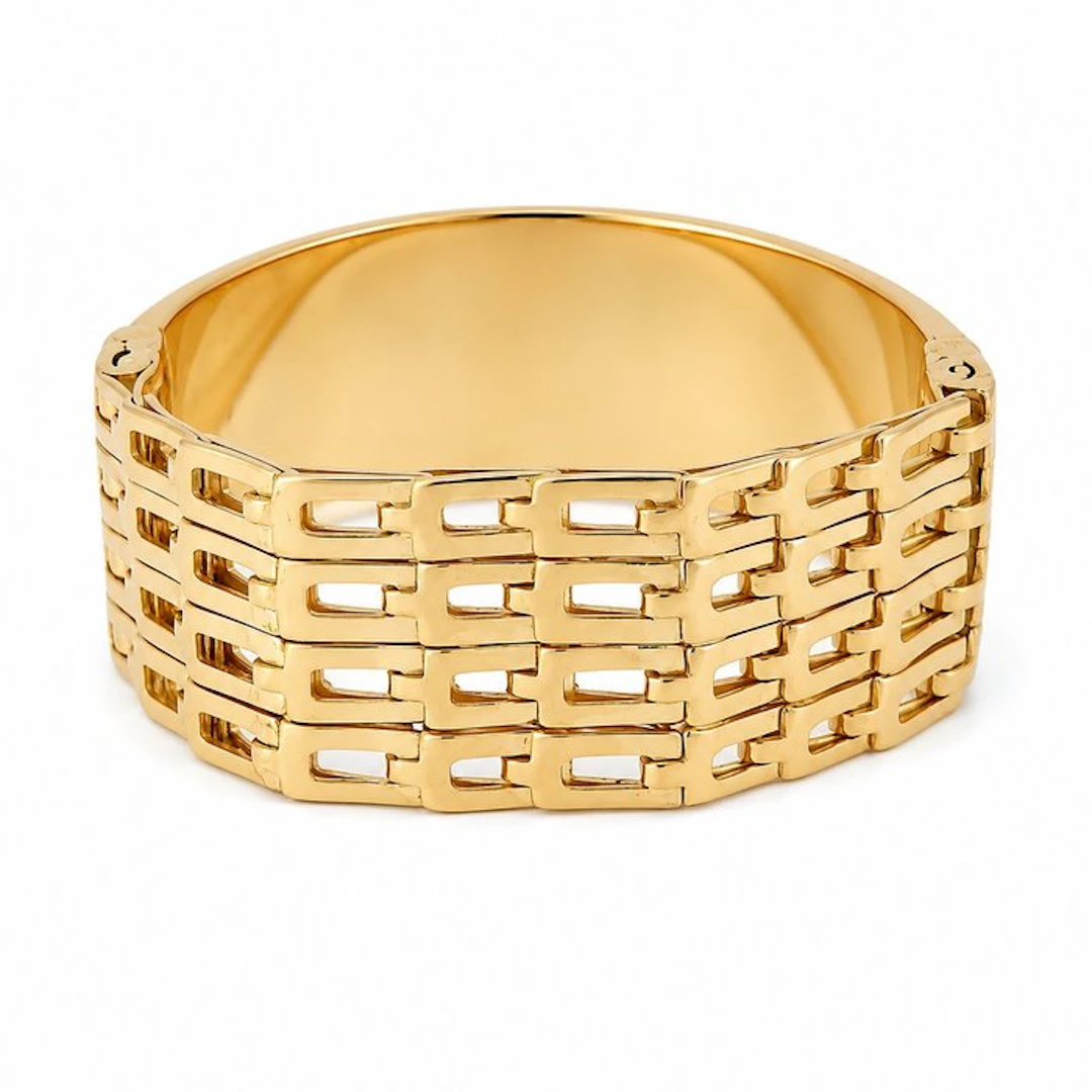 Ring - 18 kt. White gold - Made in Italy - Handmade