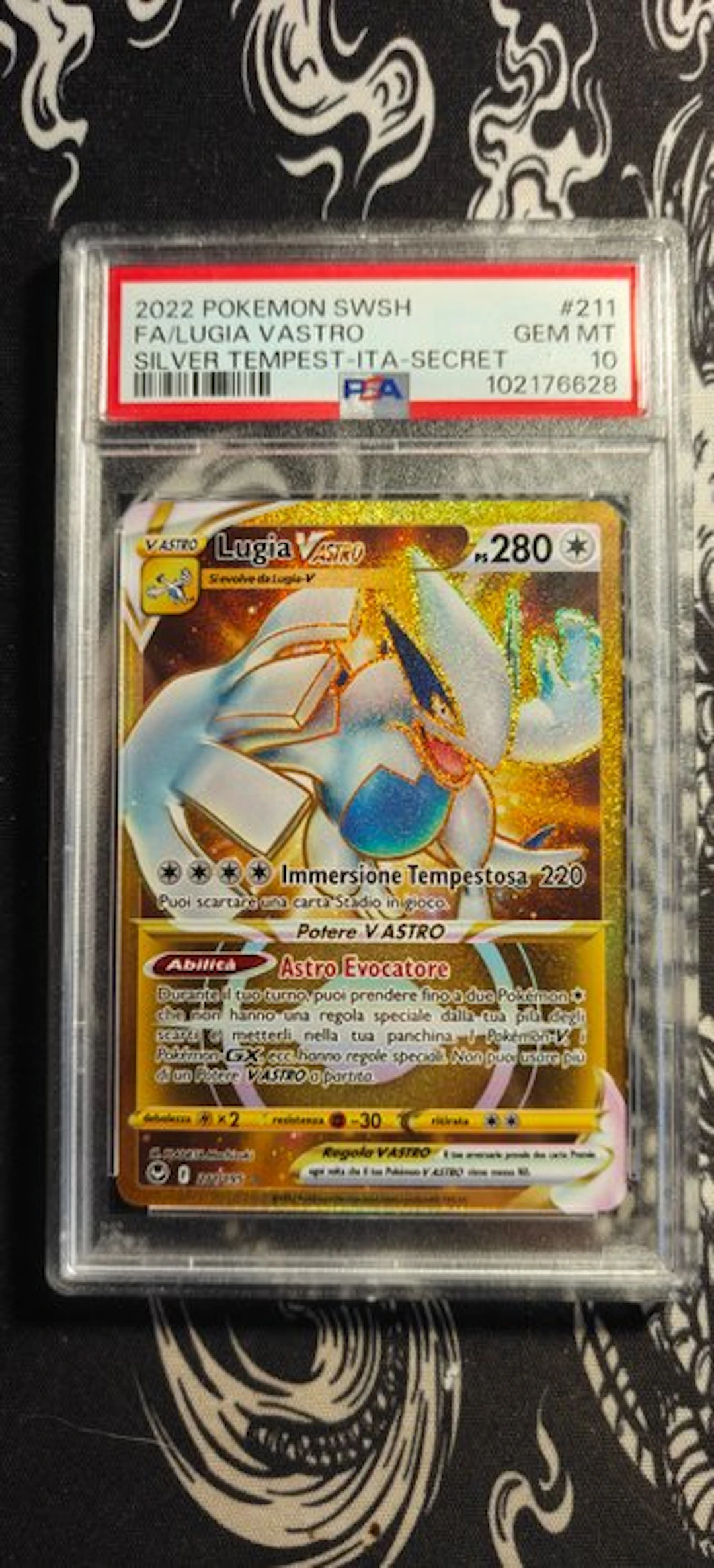 Pokémon - 1 Graded card - Pokémon - Lugia VASTRO #211 Secret rare