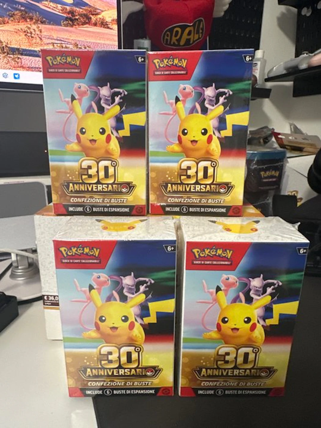 Pokémon - 4 Booster bundle - Confezione di espansione...