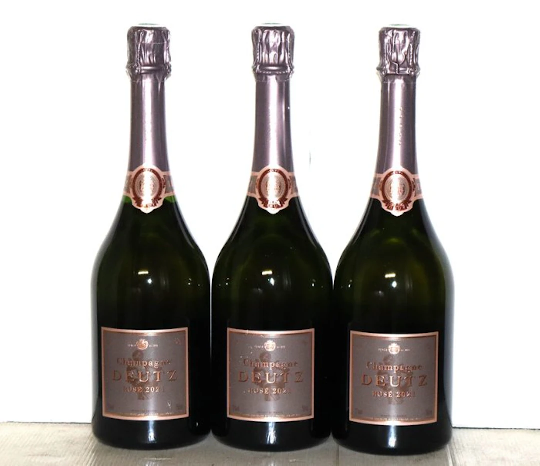 2021 Deutz, Deutz Rosé Millesimé - Champagne Rosé - 3 Bottles (0.75L)