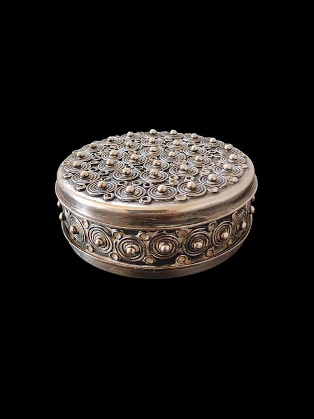 G. Angelini - Box - .900 silver - Tripoli School of Goldsmithing
