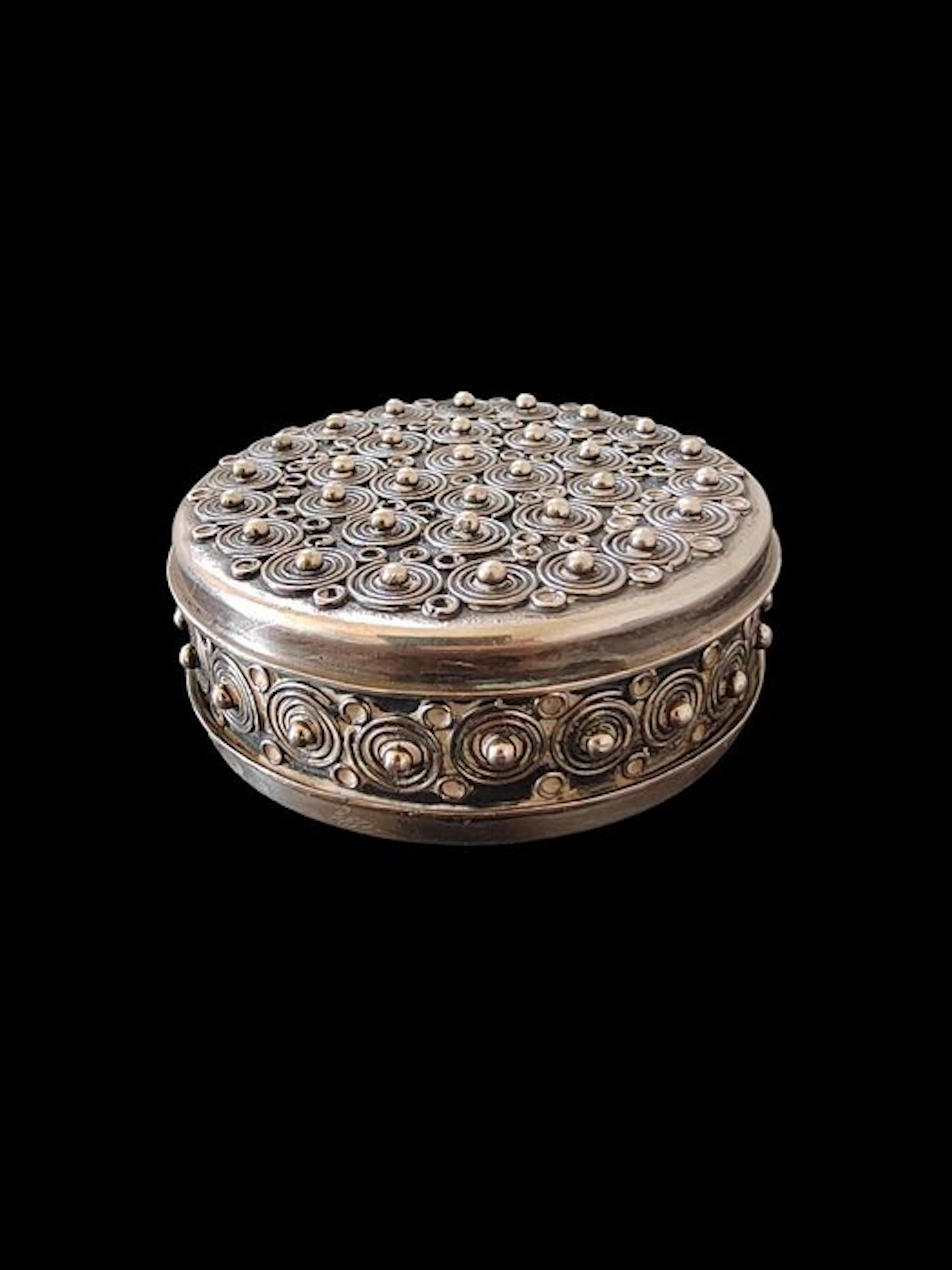 G. Angelini - Box - .900 silver - Tripoli School of Goldsmithing
