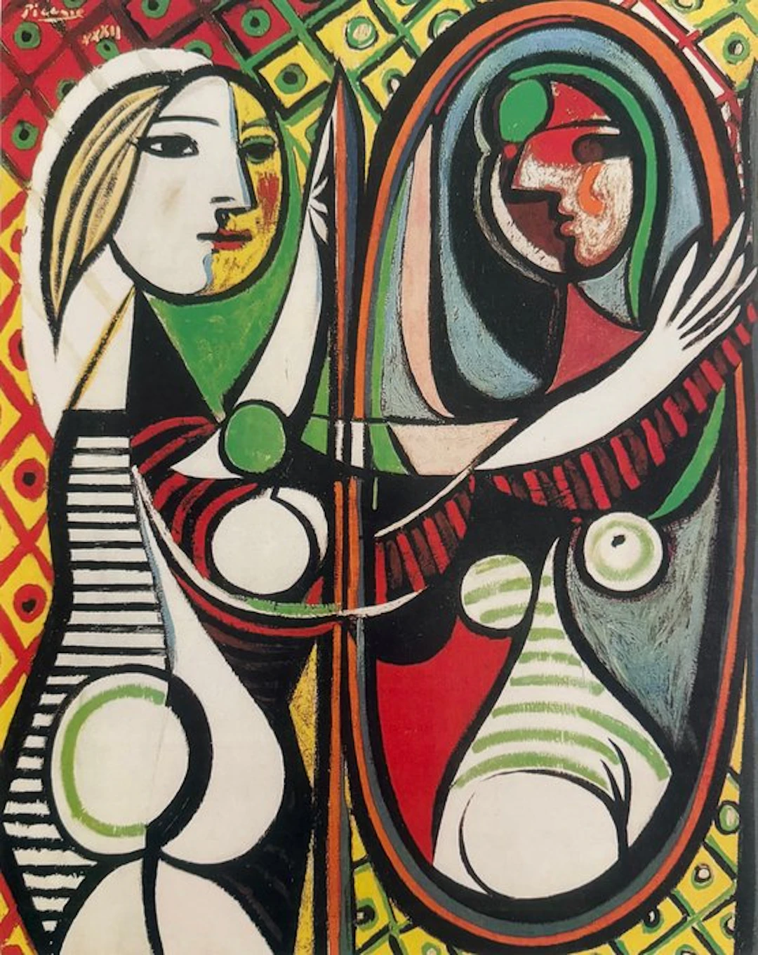 Pablo Picasso (1881-1973) - “Jeune Fille devant un miroir