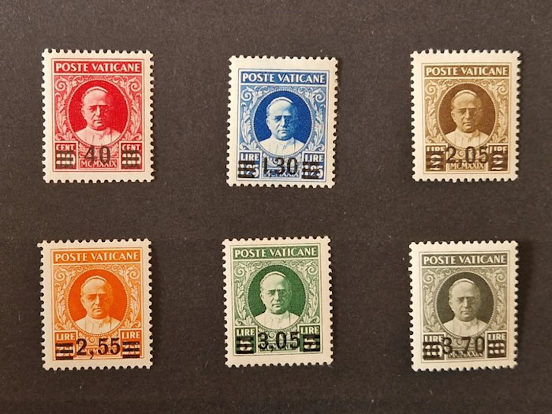 Vatican City 1934 - Provisional Series 1934, original gum, - Sassone S. 7