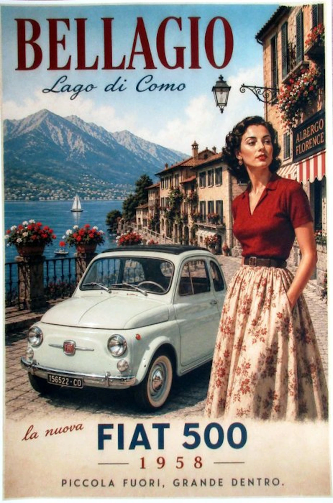 Fiat 500 Nuova 1958 - Bellagio - Design Studio 1954 - Fiat