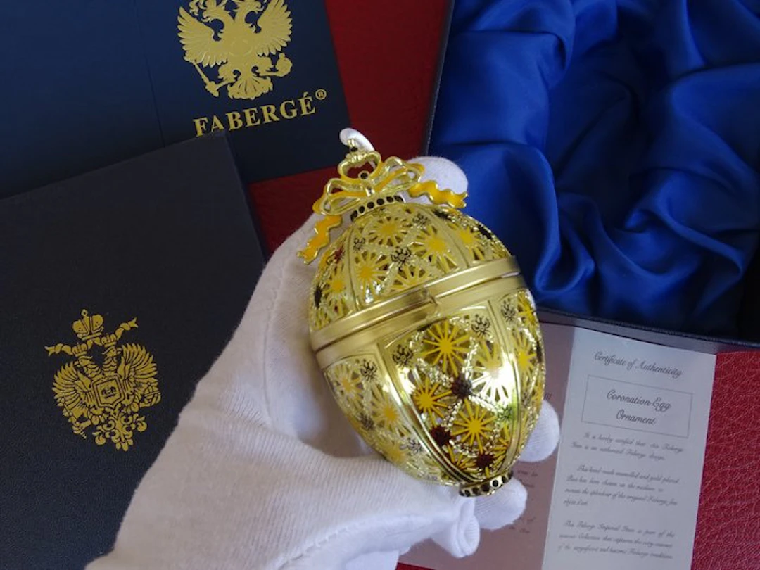 Figure - House Fabergé - Imperial ornament Egg...