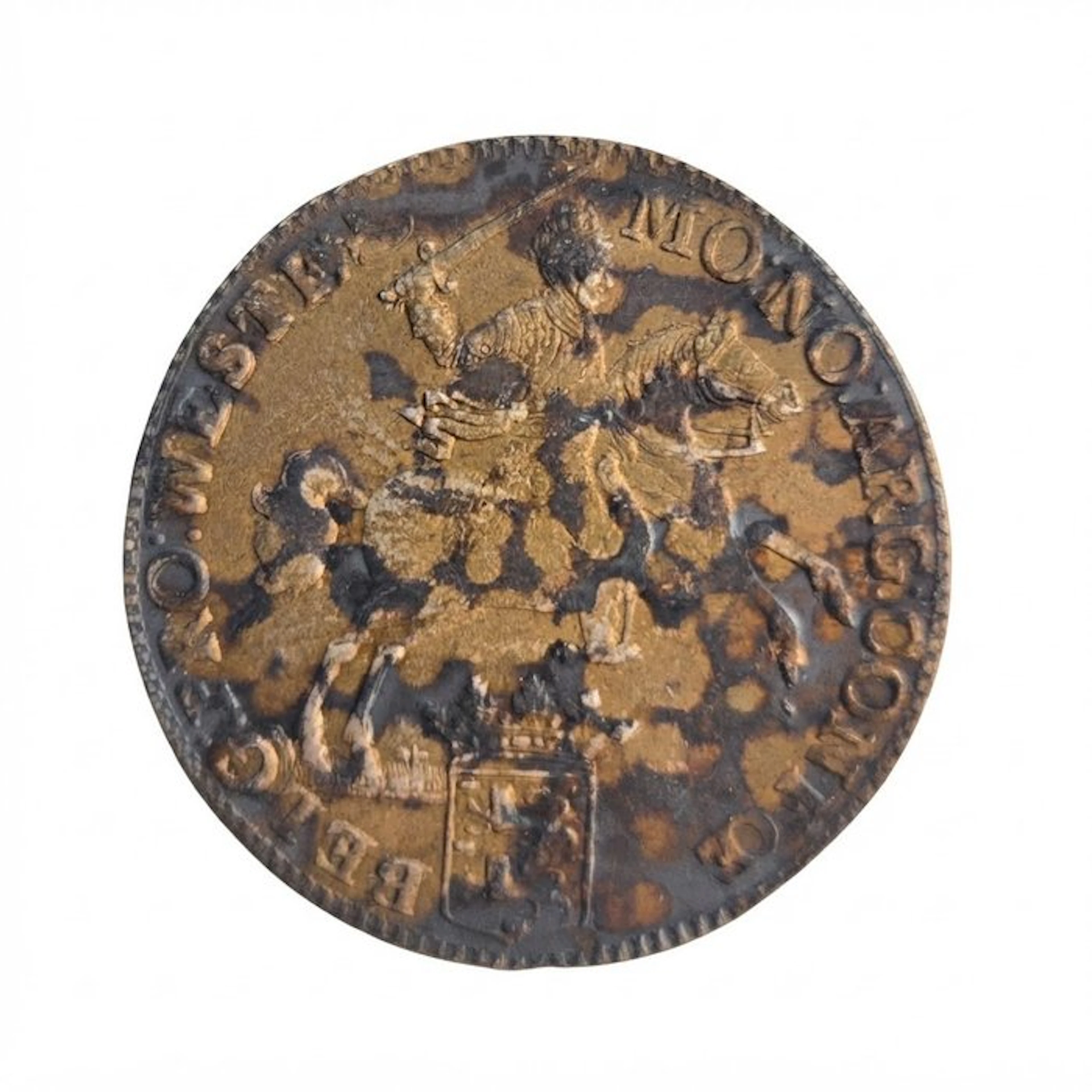 Netherlands, West Friesland 1/2 Dukaton (Zilveren Rijder) 1773