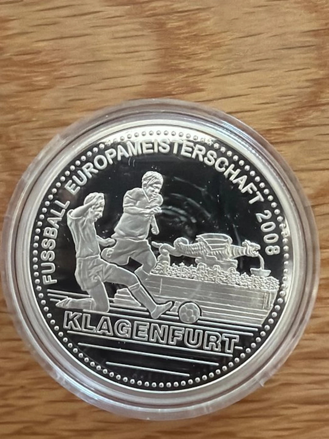 World. EM Klagenfurt - 20g (.925) (No reserve price)