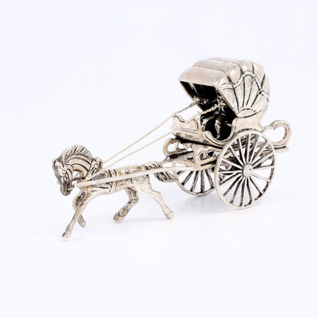 J. Weeda - Kapkar - Miniature figure - .835 silver
