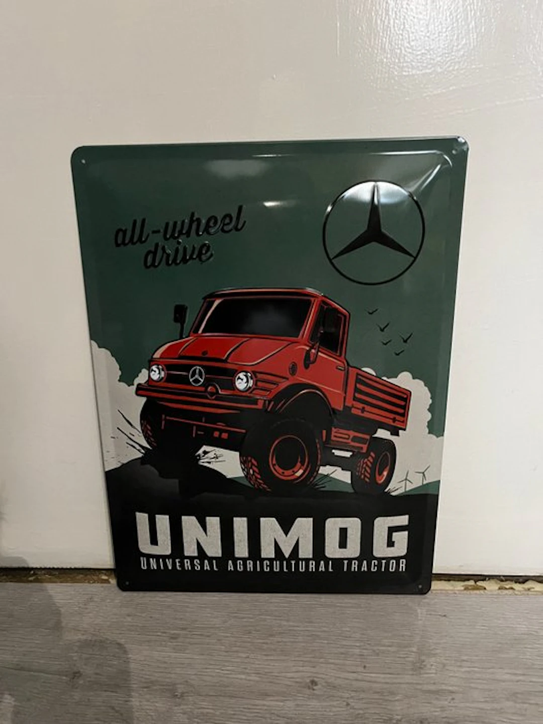 Mercedes-Benz - UNIMOG - Sign - Metal