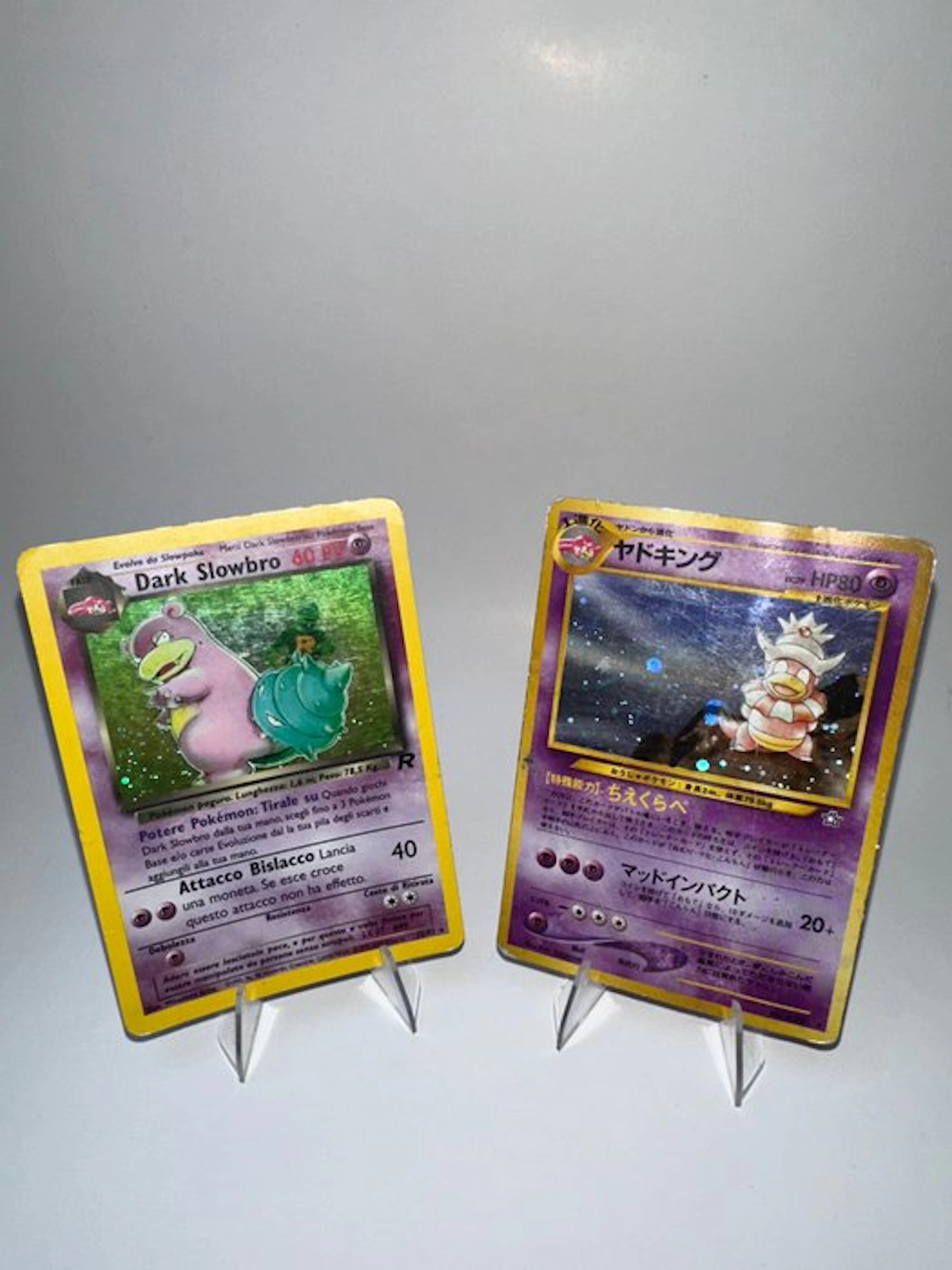 Pokémon - 2 Card - Dark Slowbro Foil - WOTC
