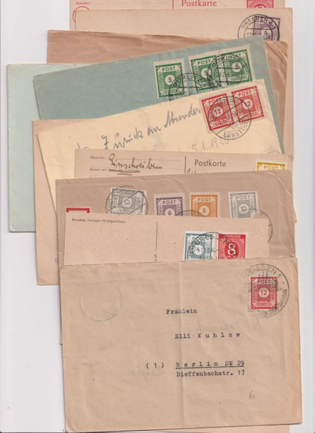 Allied Occupation - Germany (Soviet zone) 1945/1946 - SBZ...